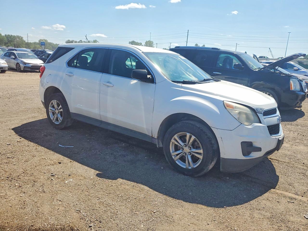 2013 Chevrolet Equinox Ls Белый vin: 2GNALBEK2D6203297