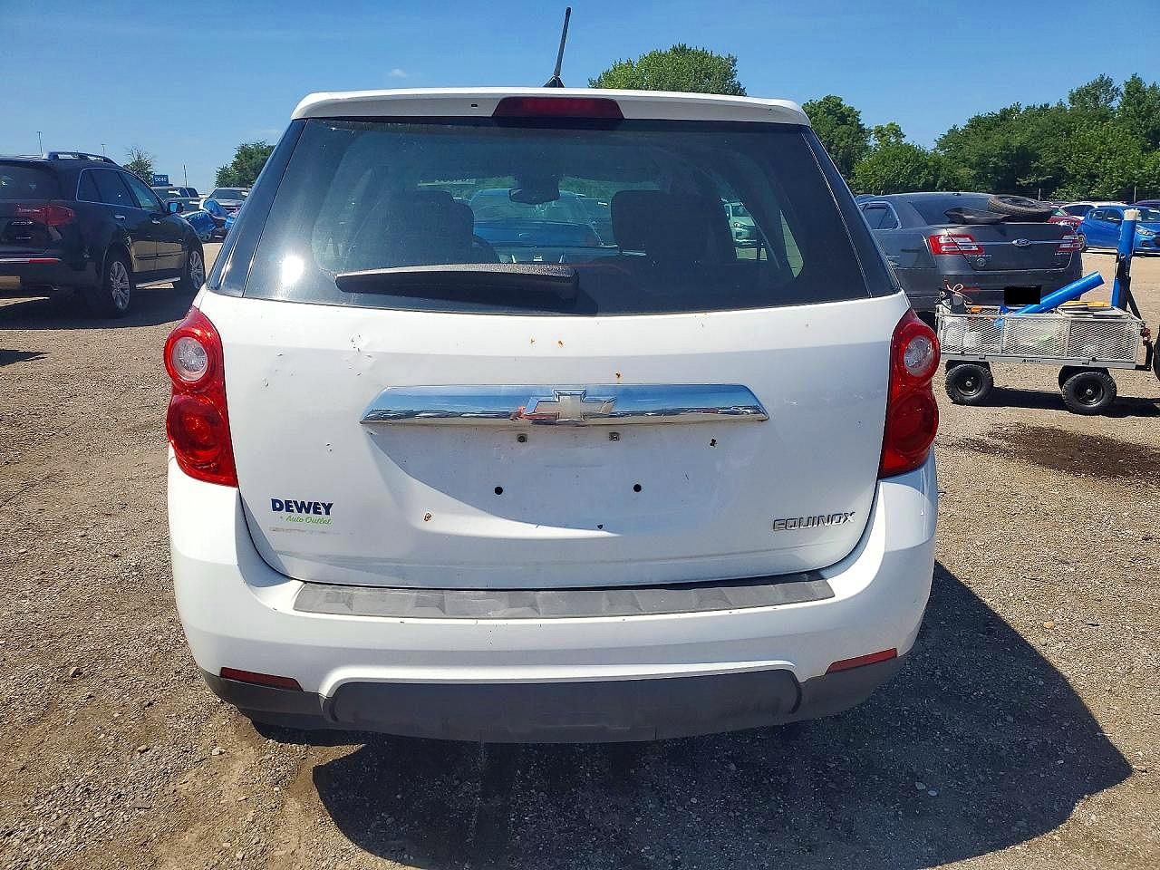 2013 Chevrolet Equinox Ls Белый vin: 2GNALBEK2D6203297