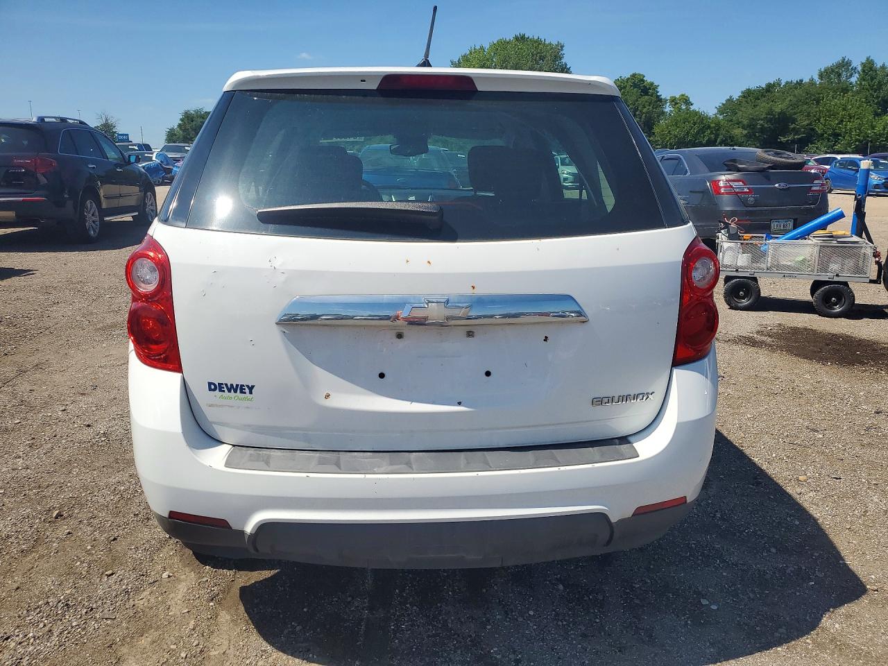 2013 Chevrolet Equinox Ls Белый vin: 2GNALBEK2D6203297