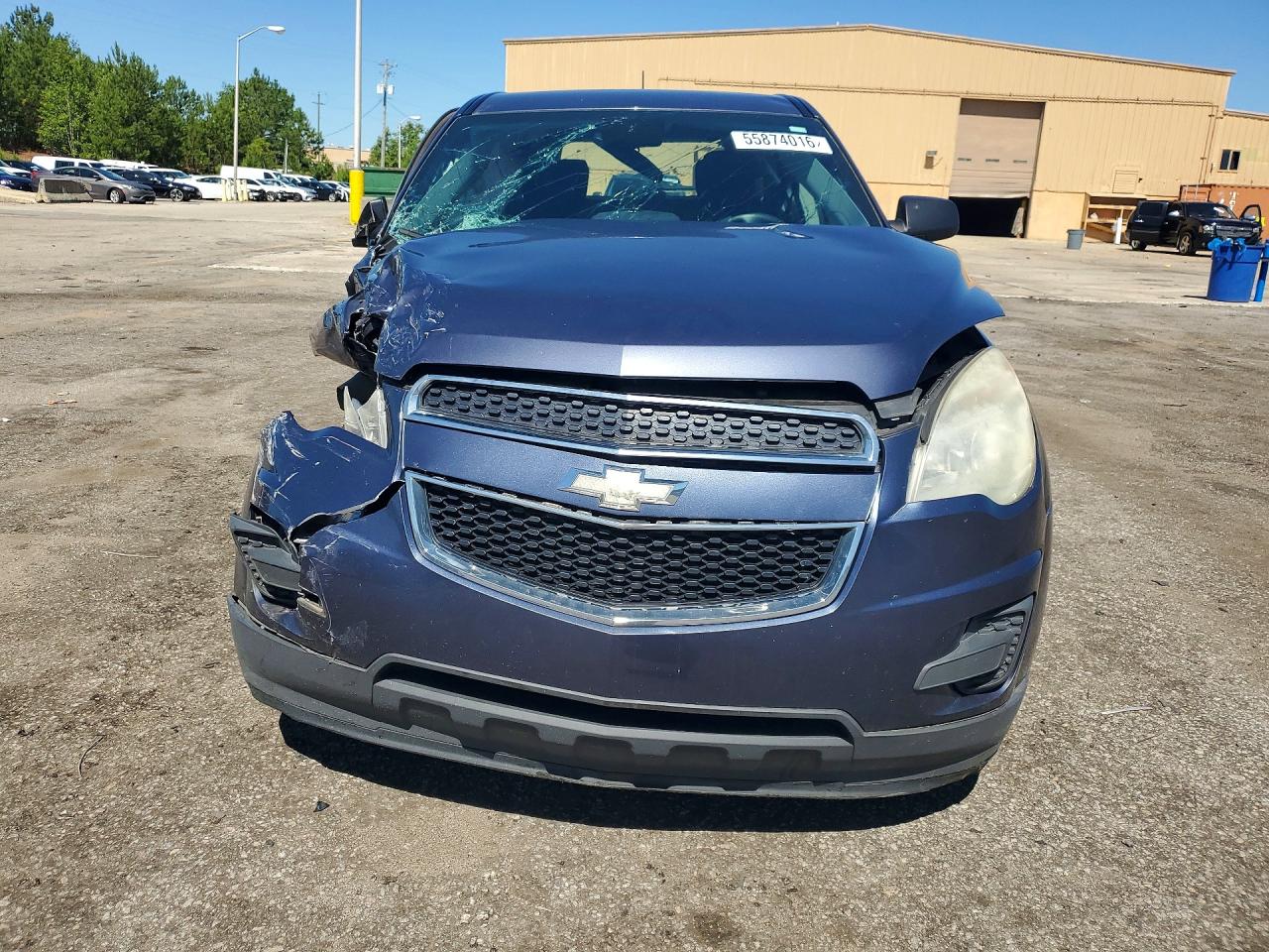 2013 Chevrolet Equinox Ls Blue vin: 2GNALBEK2D6221492