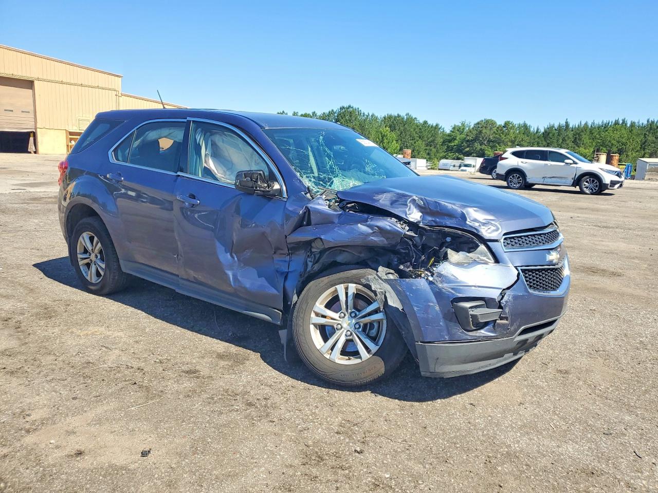 2013 Chevrolet Equinox Ls Blue vin: 2GNALBEK2D6221492