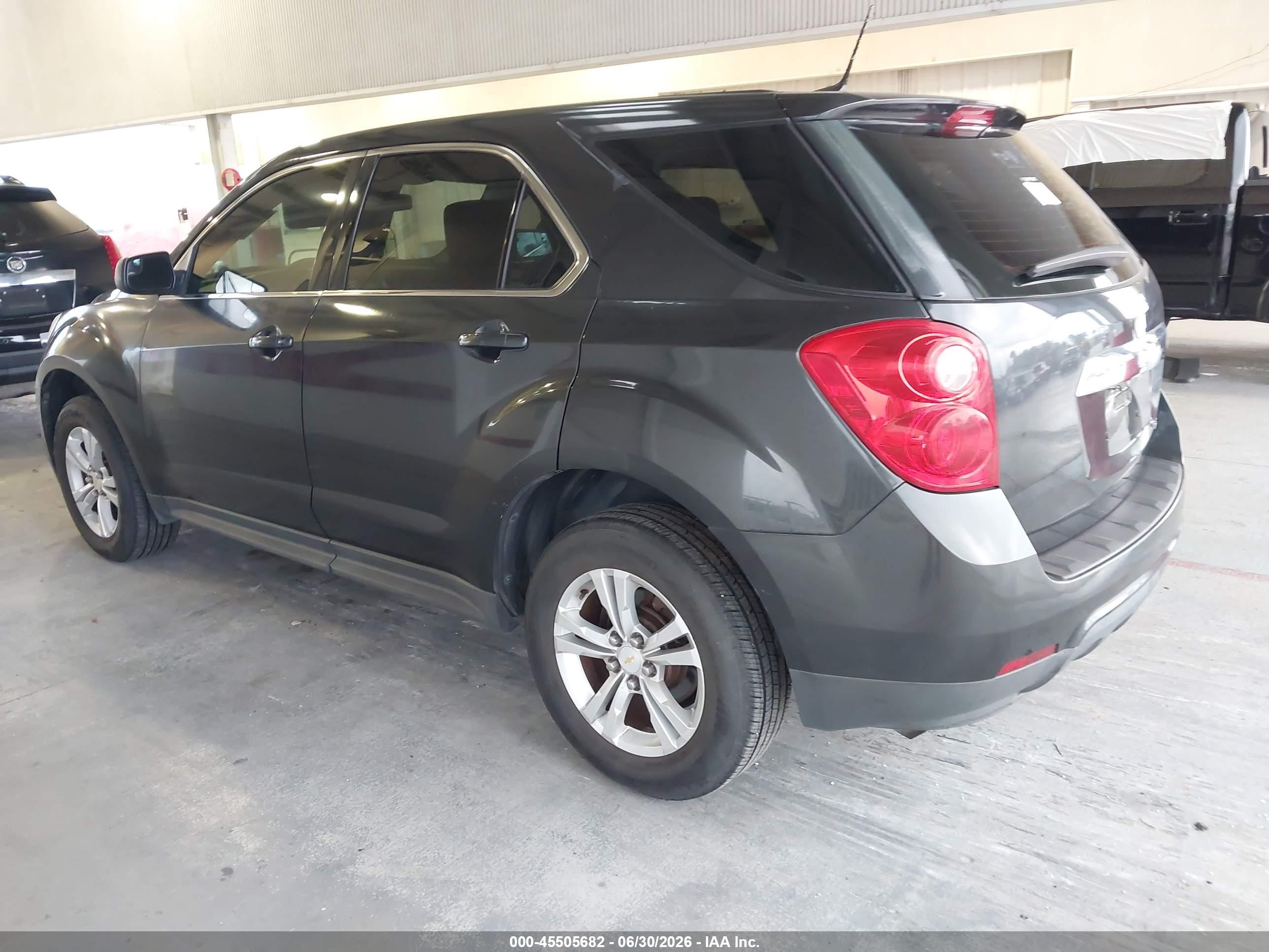 2013 Chevrolet Equinox Ls Black vin: 2GNALBEK2D6267128