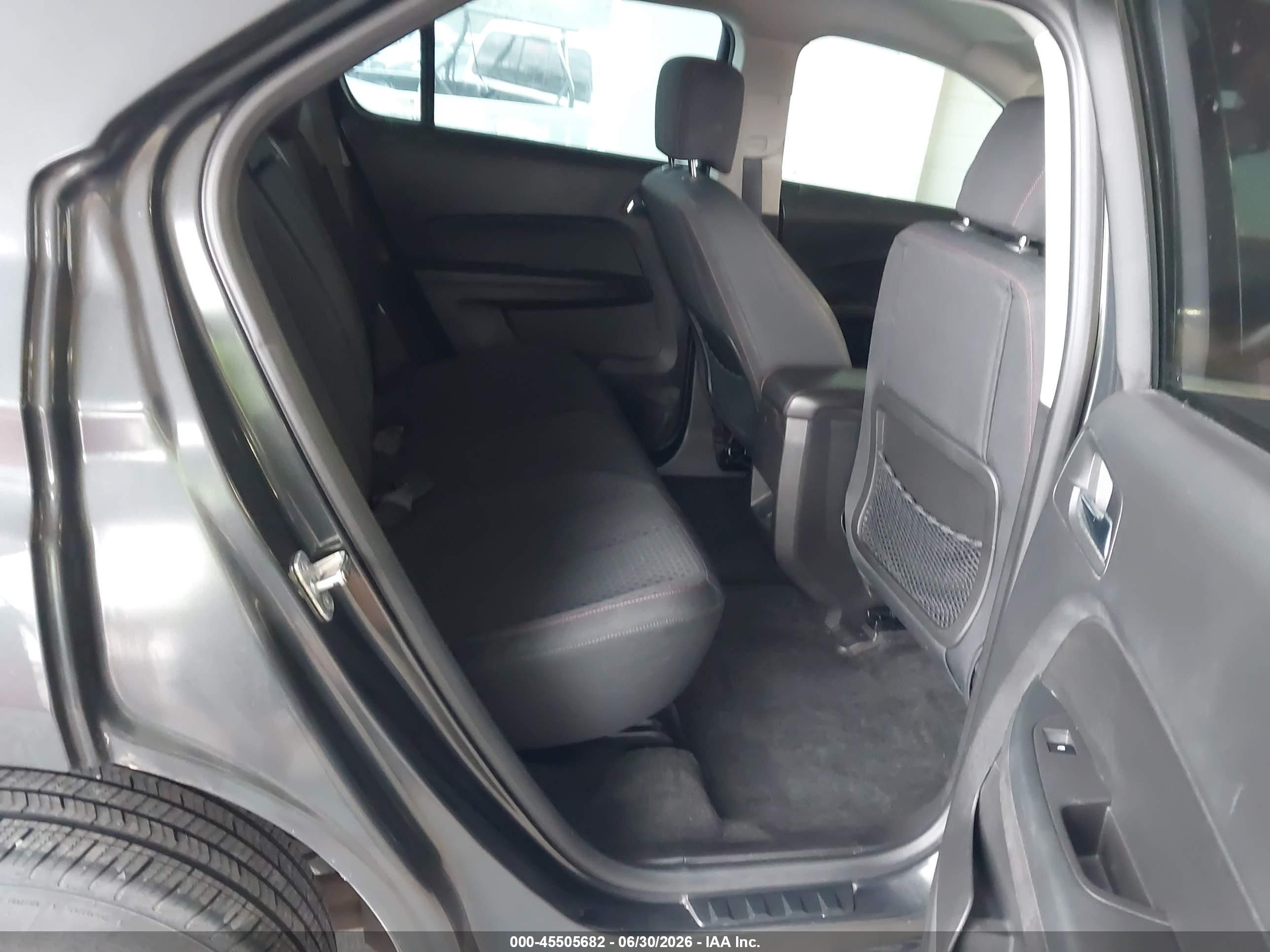 2013 Chevrolet Equinox Ls Black vin: 2GNALBEK2D6267128