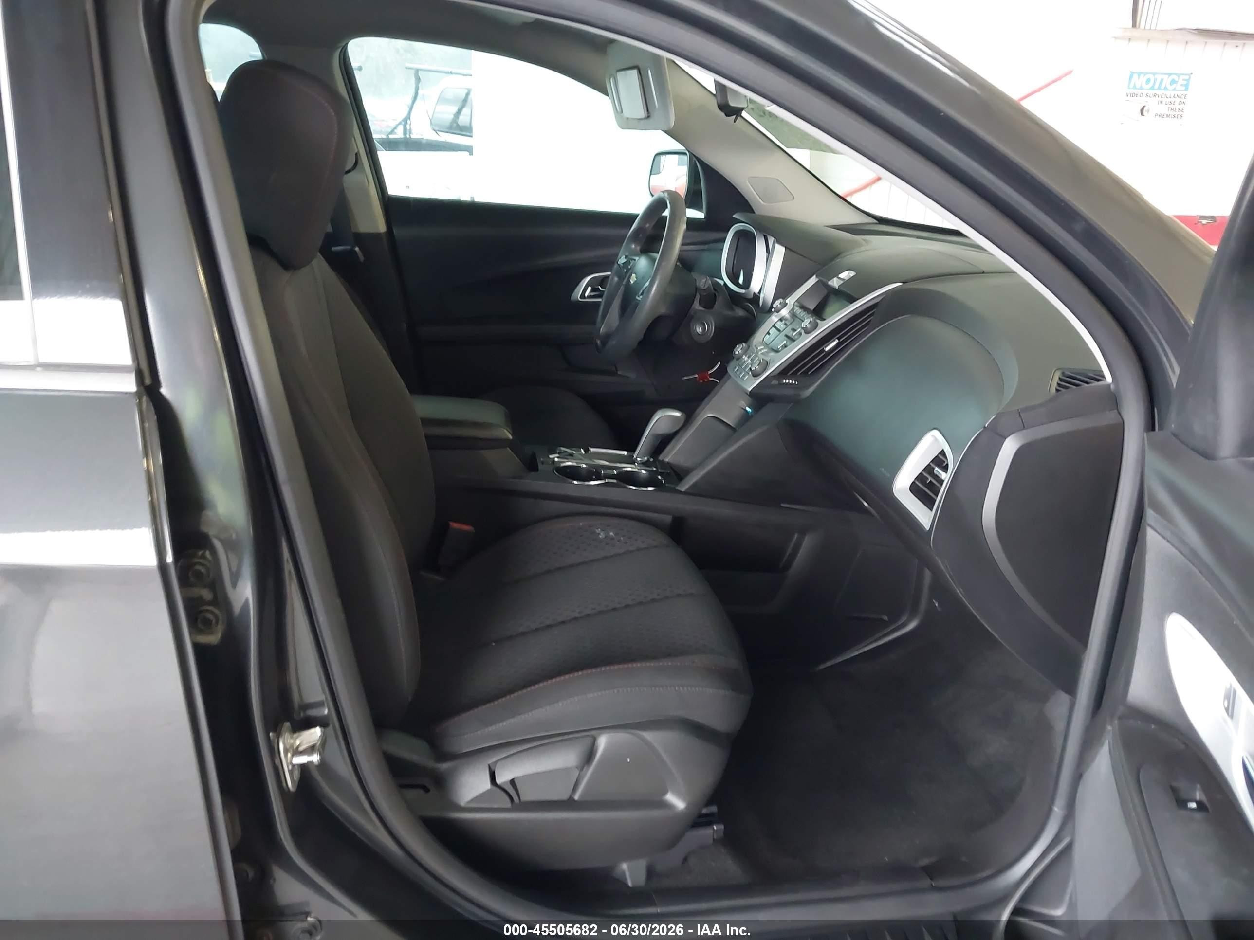 2013 Chevrolet Equinox Ls Black vin: 2GNALBEK2D6267128
