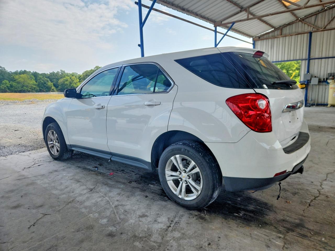 2013 Chevrolet Equinox Ls Белый vin: 2GNALBEK2D6304971