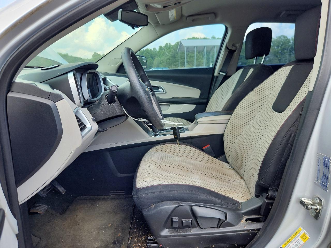 2013 Chevrolet Equinox Silver vin: 2GNALBEK2D6325514
