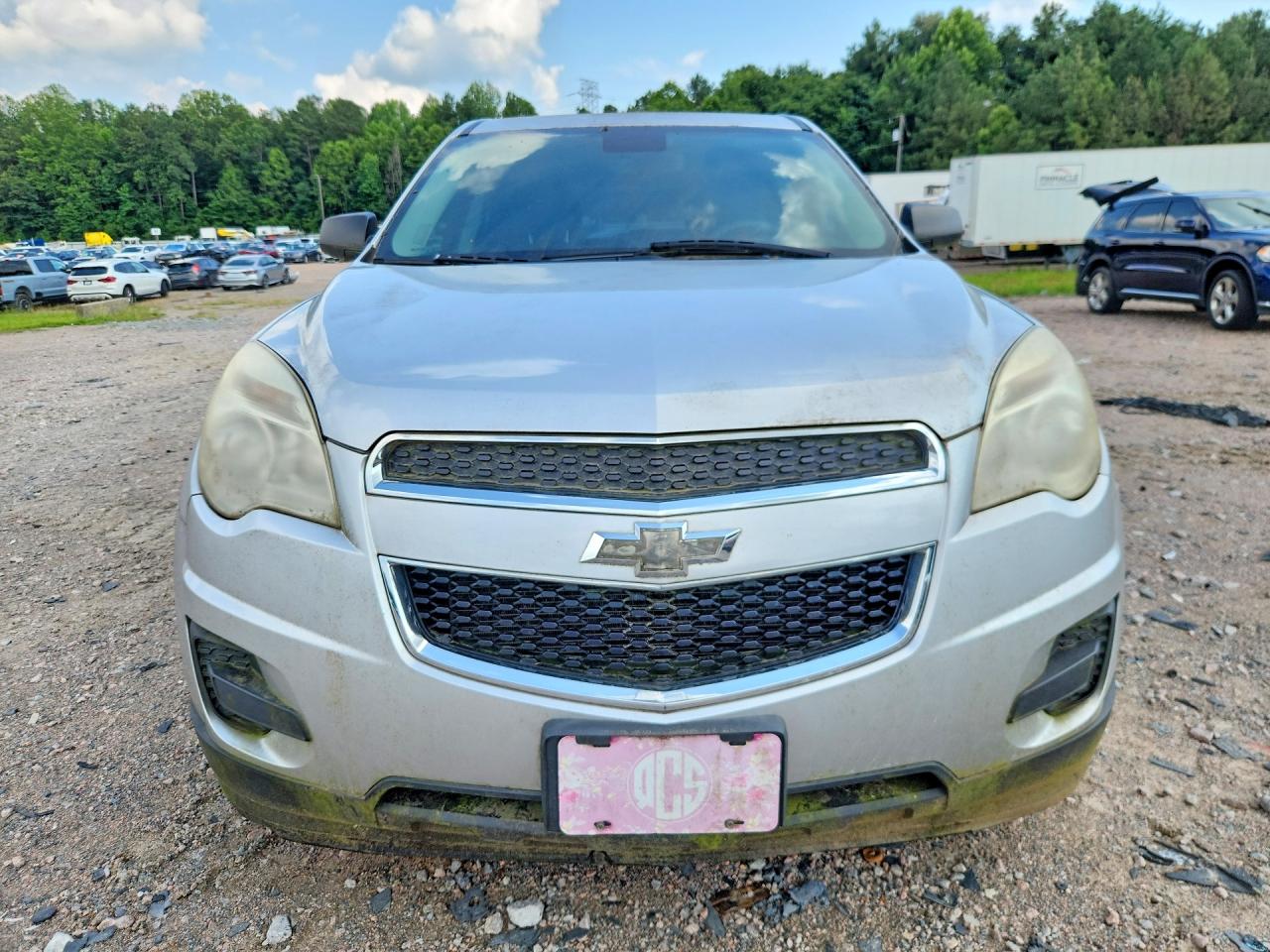 2013 Chevrolet Equinox Silver vin: 2GNALBEK2D6325514