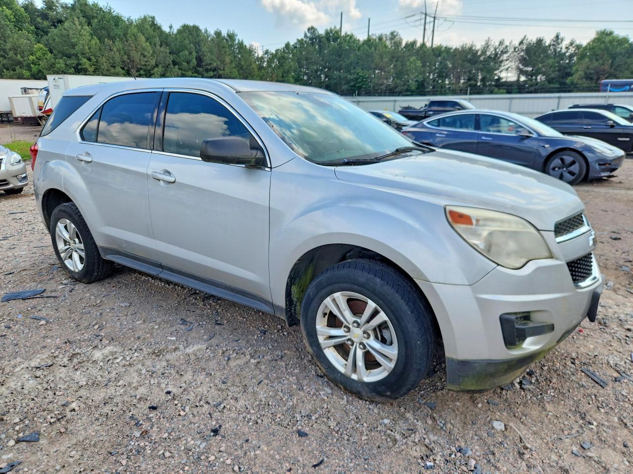2013 Chevrolet Equinox Silver vin: 2GNALBEK2D6325514