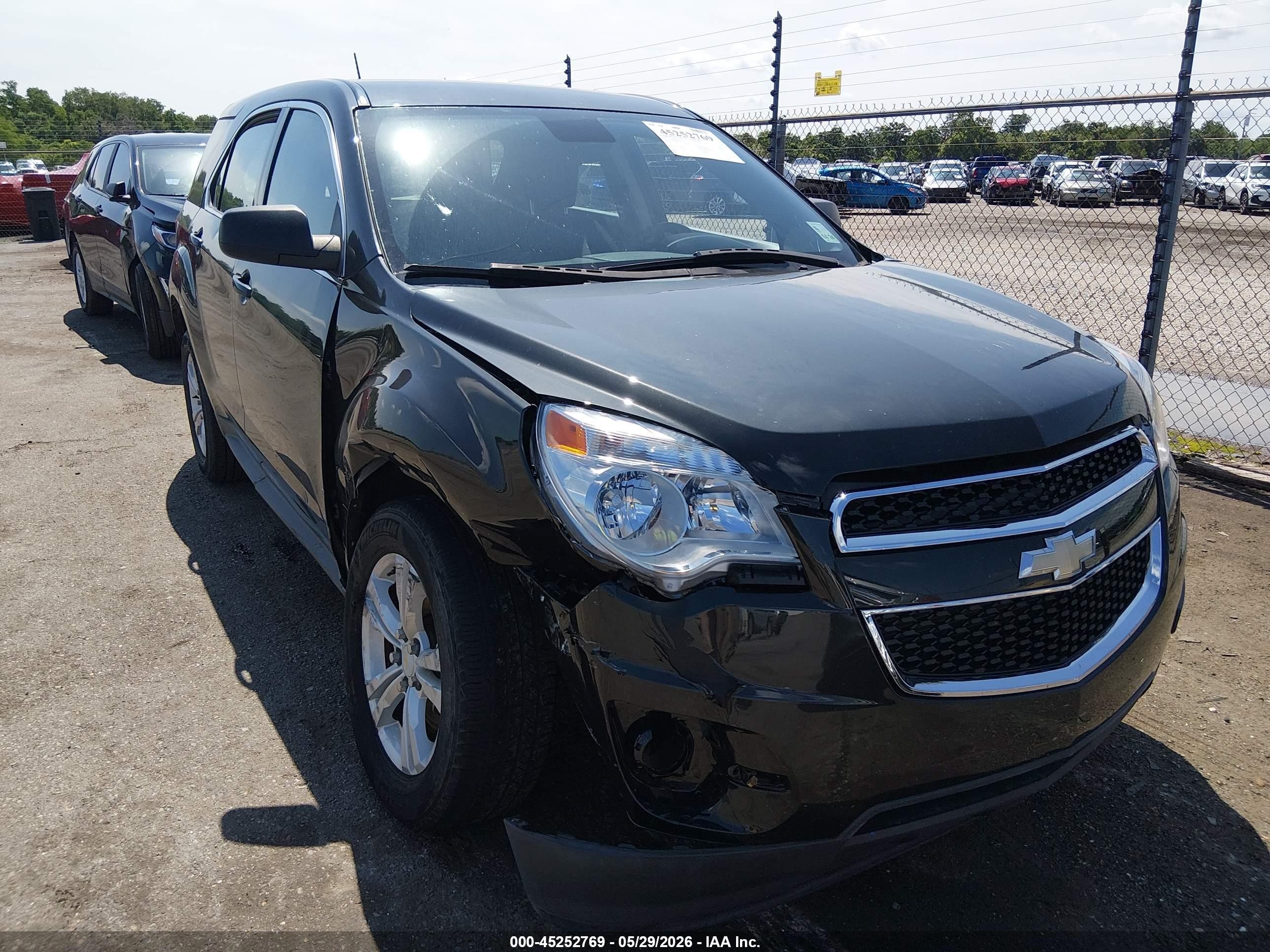 2013 Chevrolet Equinox Ls Gray vin: 2GNALBEK2D6426522