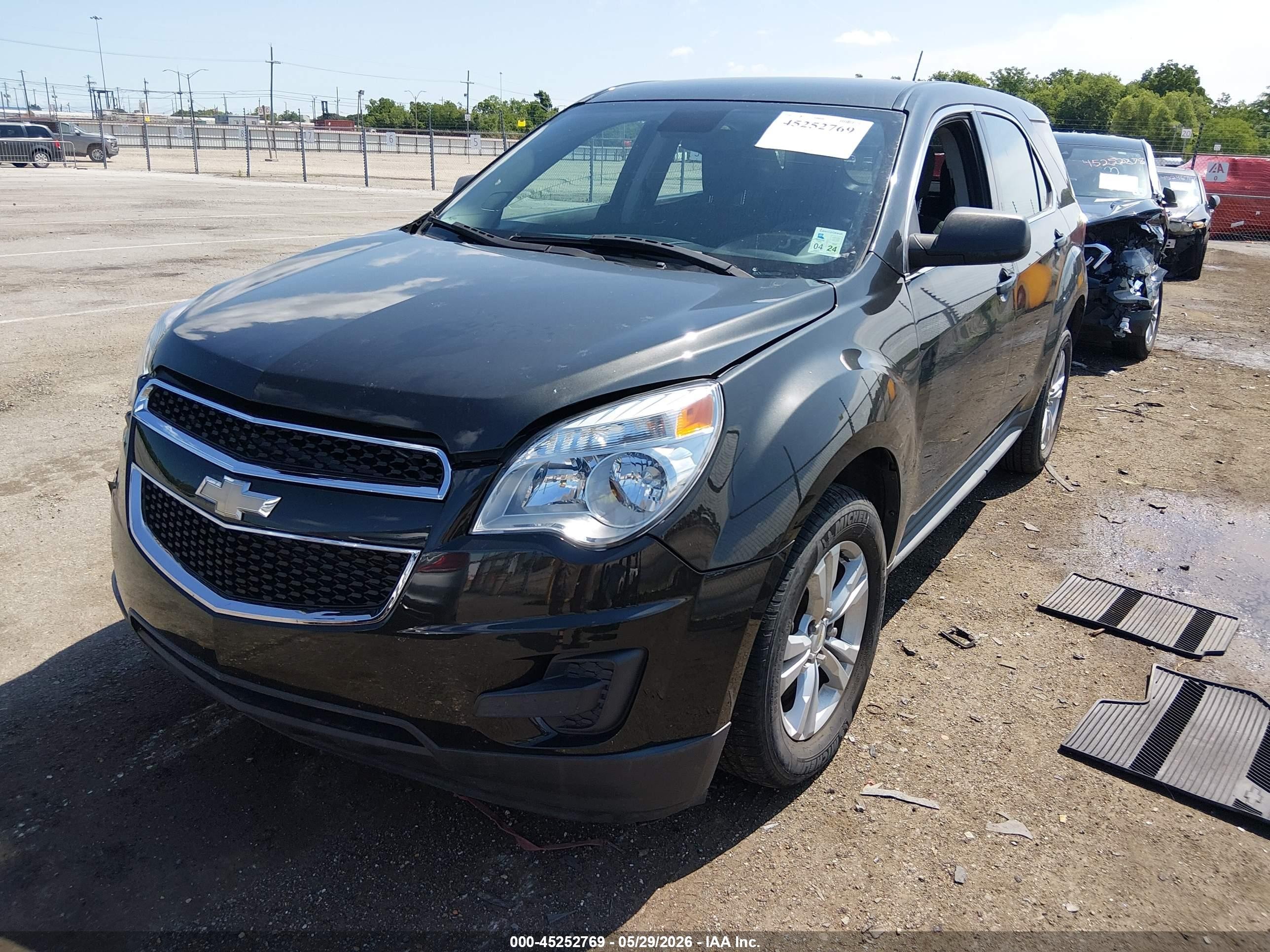 2013 Chevrolet Equinox Ls Gray vin: 2GNALBEK2D6426522