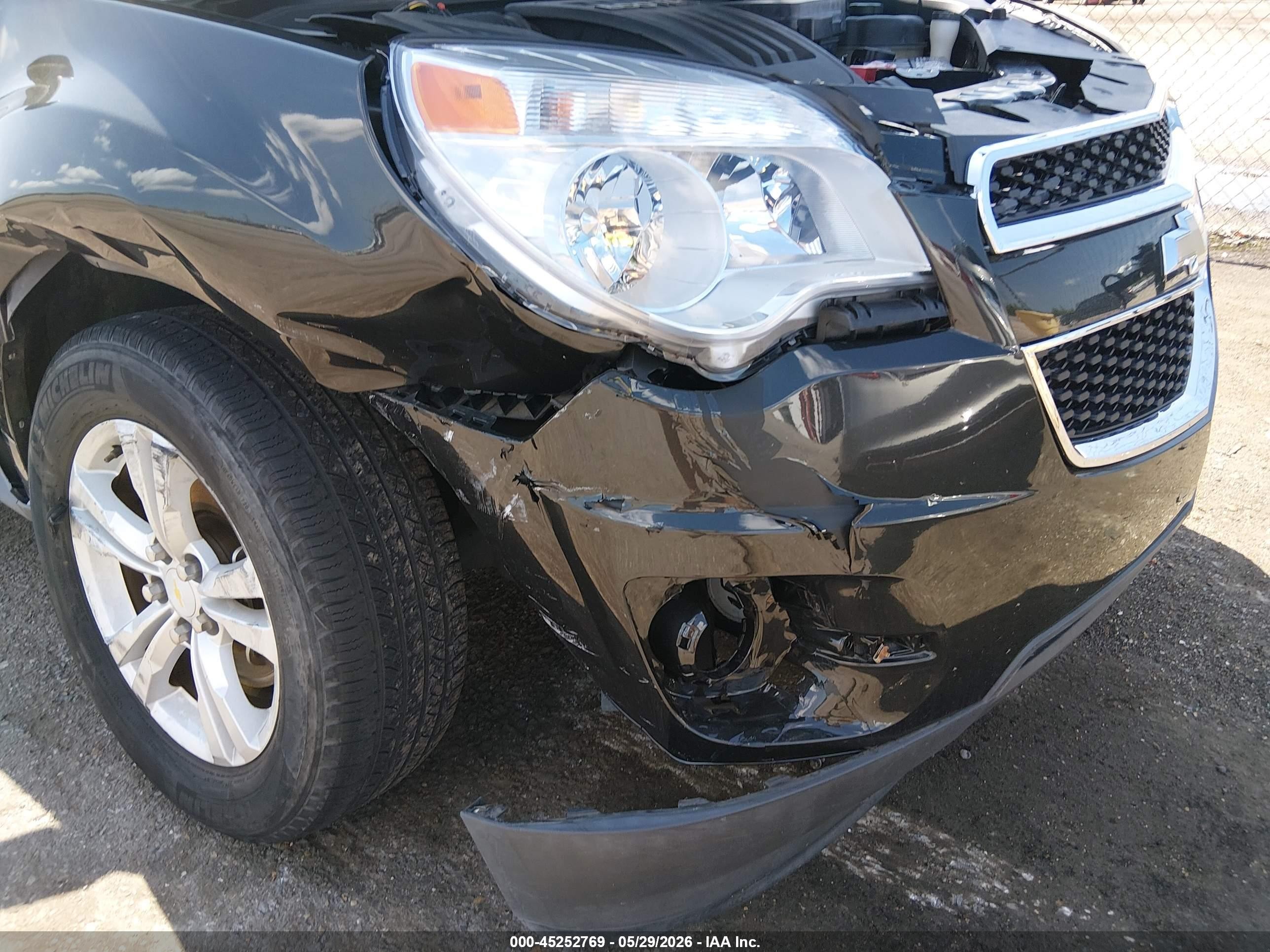 2013 Chevrolet Equinox Ls Gray vin: 2GNALBEK2D6426522