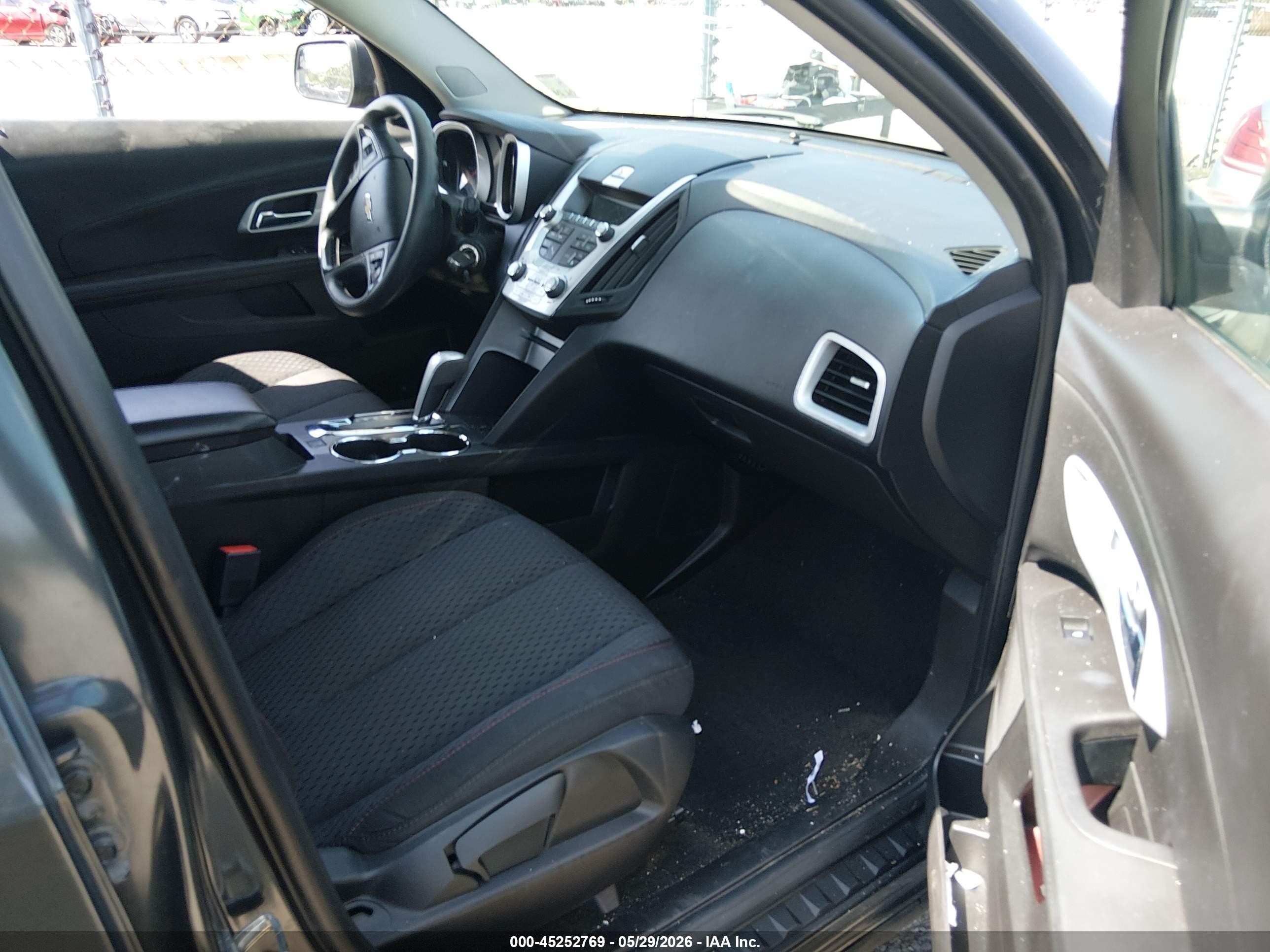 2013 Chevrolet Equinox Ls Gray vin: 2GNALBEK2D6426522