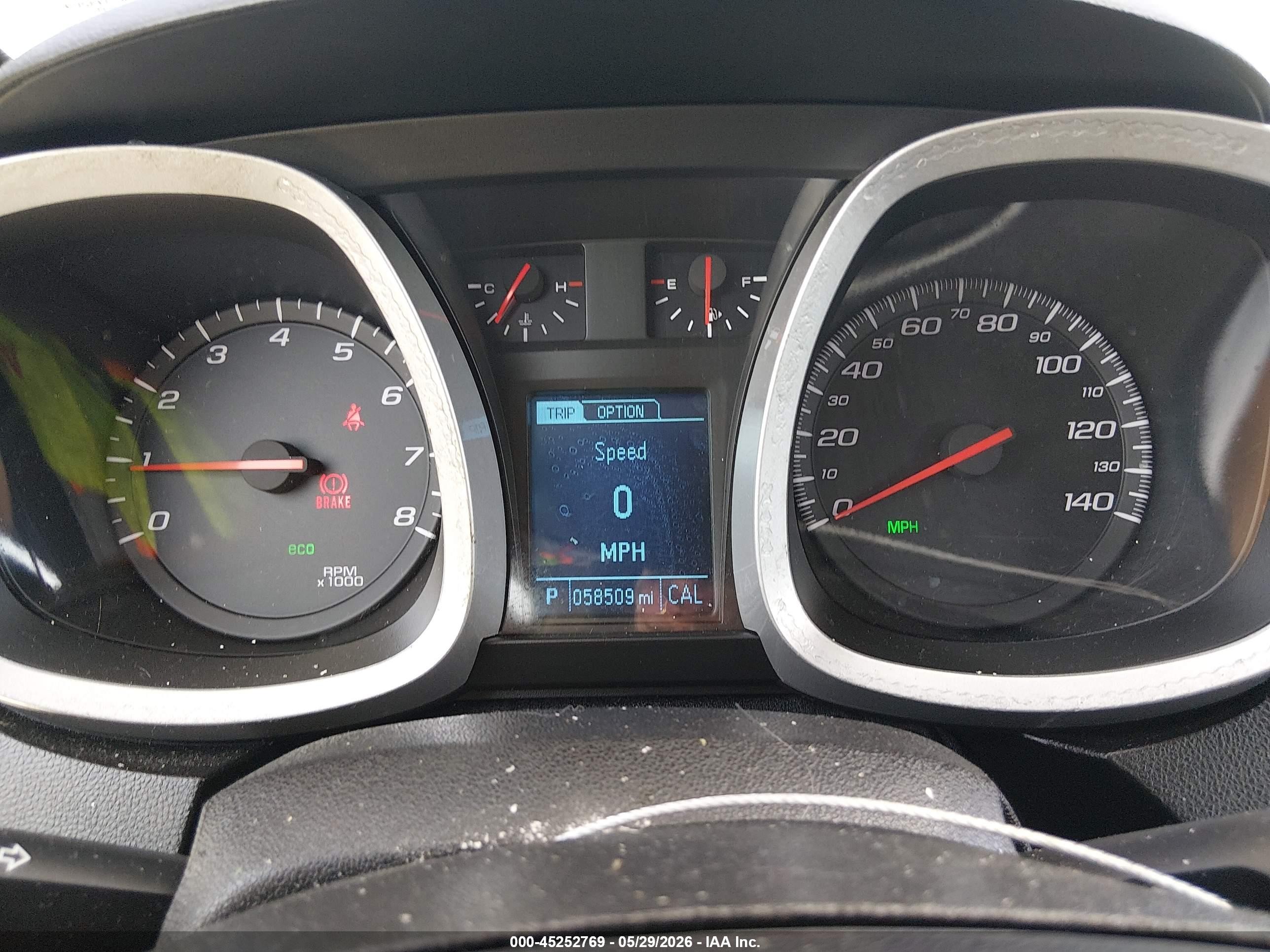 2013 Chevrolet Equinox Ls Gray vin: 2GNALBEK2D6426522