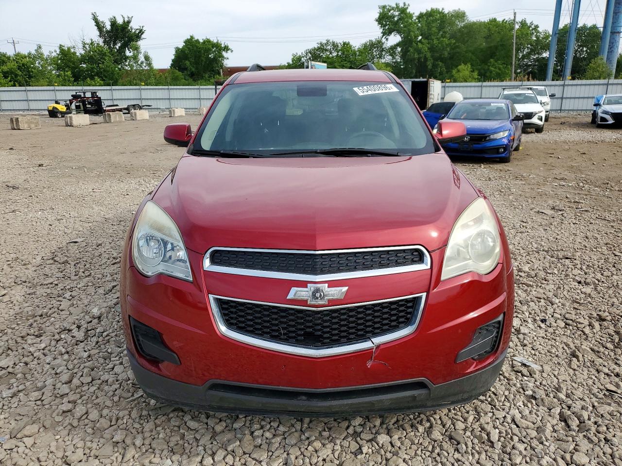 2014 Chevrolet Equinox Lt Red vin: 2GNALBEK2E1162037
