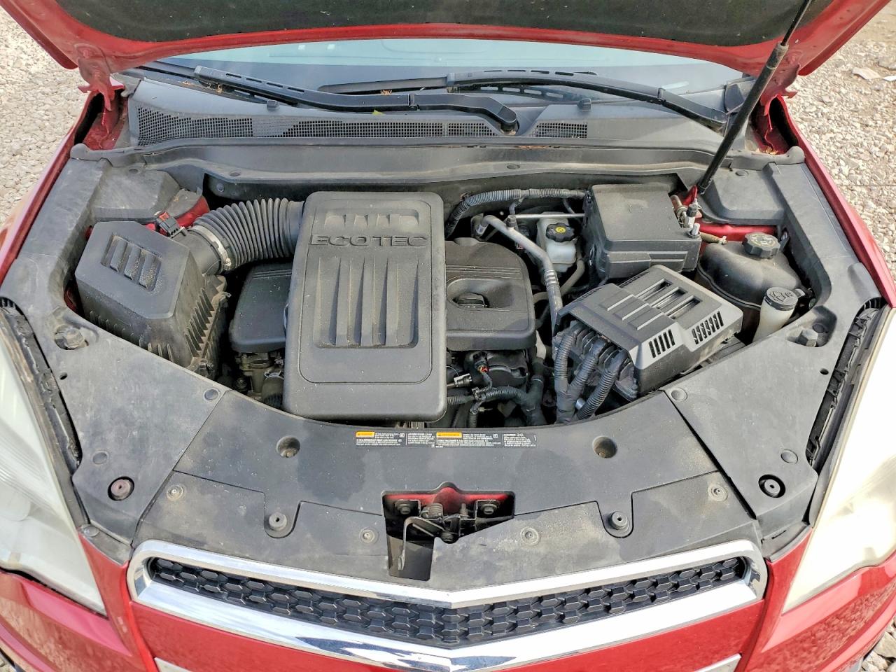 2014 Chevrolet Equinox Lt Red vin: 2GNALBEK2E1162037