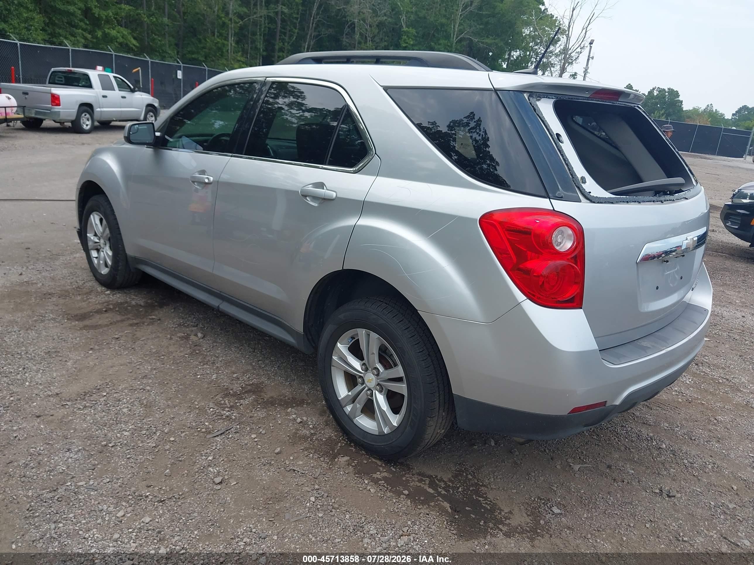 2014 Chevrolet Equinox Lt Silver vin: 2GNALBEK2E1165956
