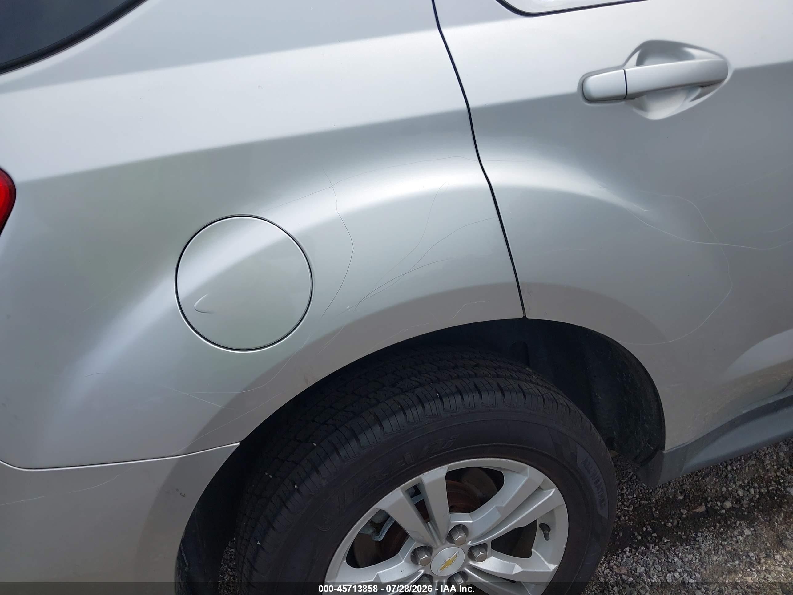 2014 Chevrolet Equinox Lt Silver vin: 2GNALBEK2E1165956