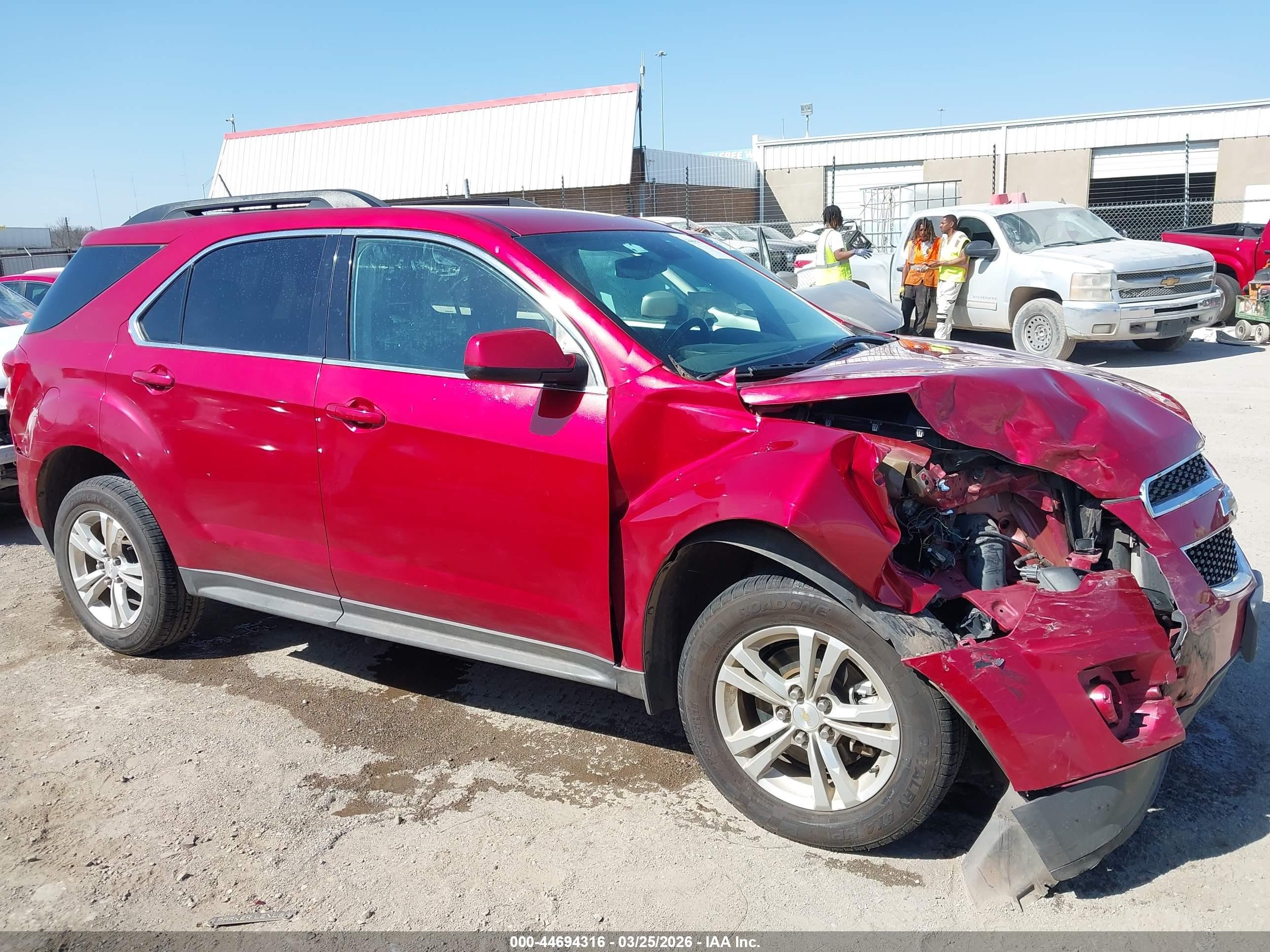 2014 Chevrolet Equinox 1lt Red vin: 2GNALBEK2E6193128