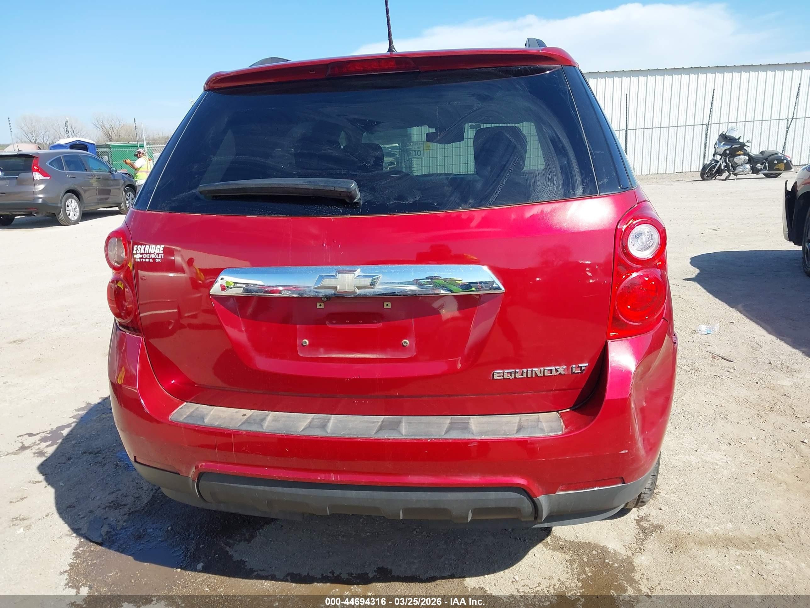 2014 Chevrolet Equinox 1lt Red vin: 2GNALBEK2E6193128