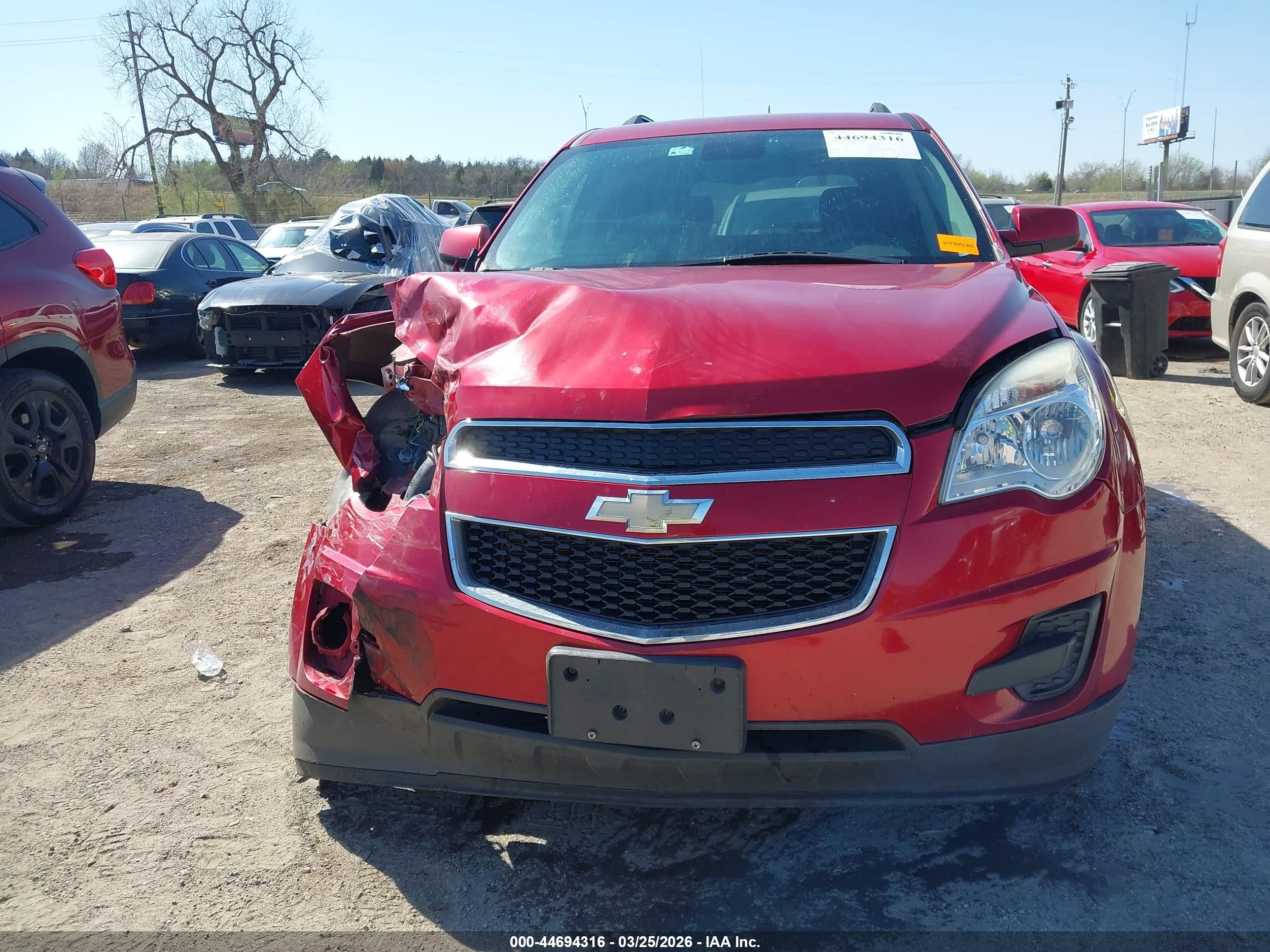 2014 Chevrolet Equinox 1lt Red vin: 2GNALBEK2E6193128