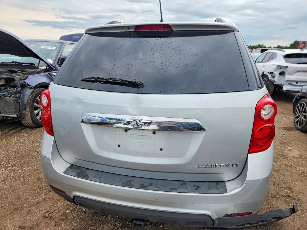 2014 Chevrolet Equinox Lt Silver vin: 2GNALBEK2E6278695