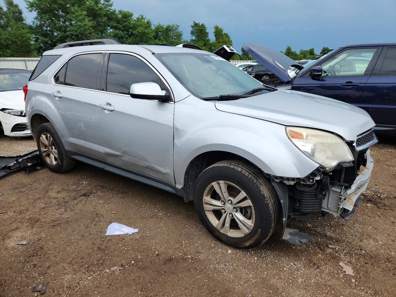 2014 Chevrolet Equinox Lt Silver vin: 2GNALBEK2E6278695