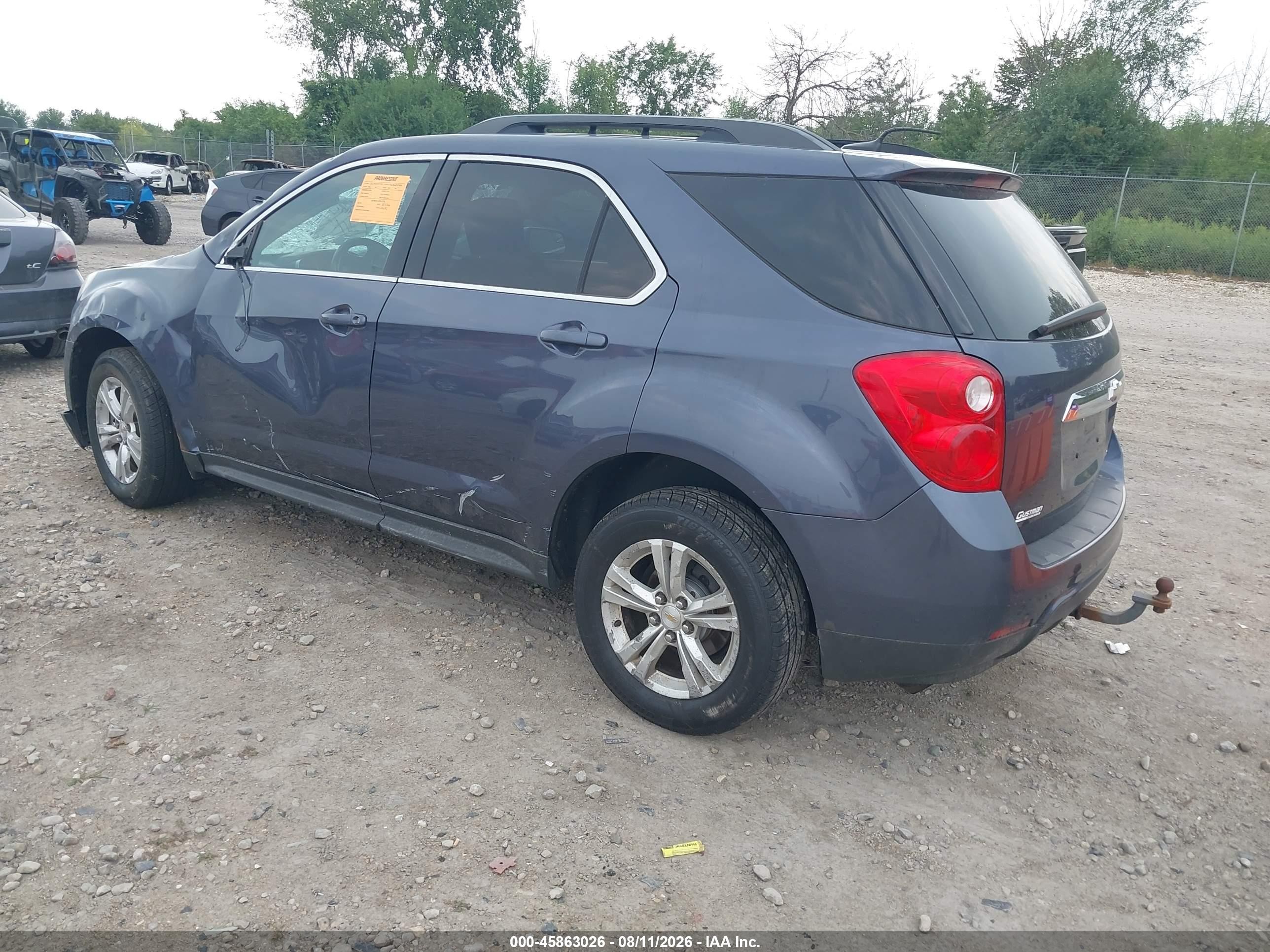 2014 Chevrolet Equinox Lt Синий vin: 2GNALBEK2E6366467