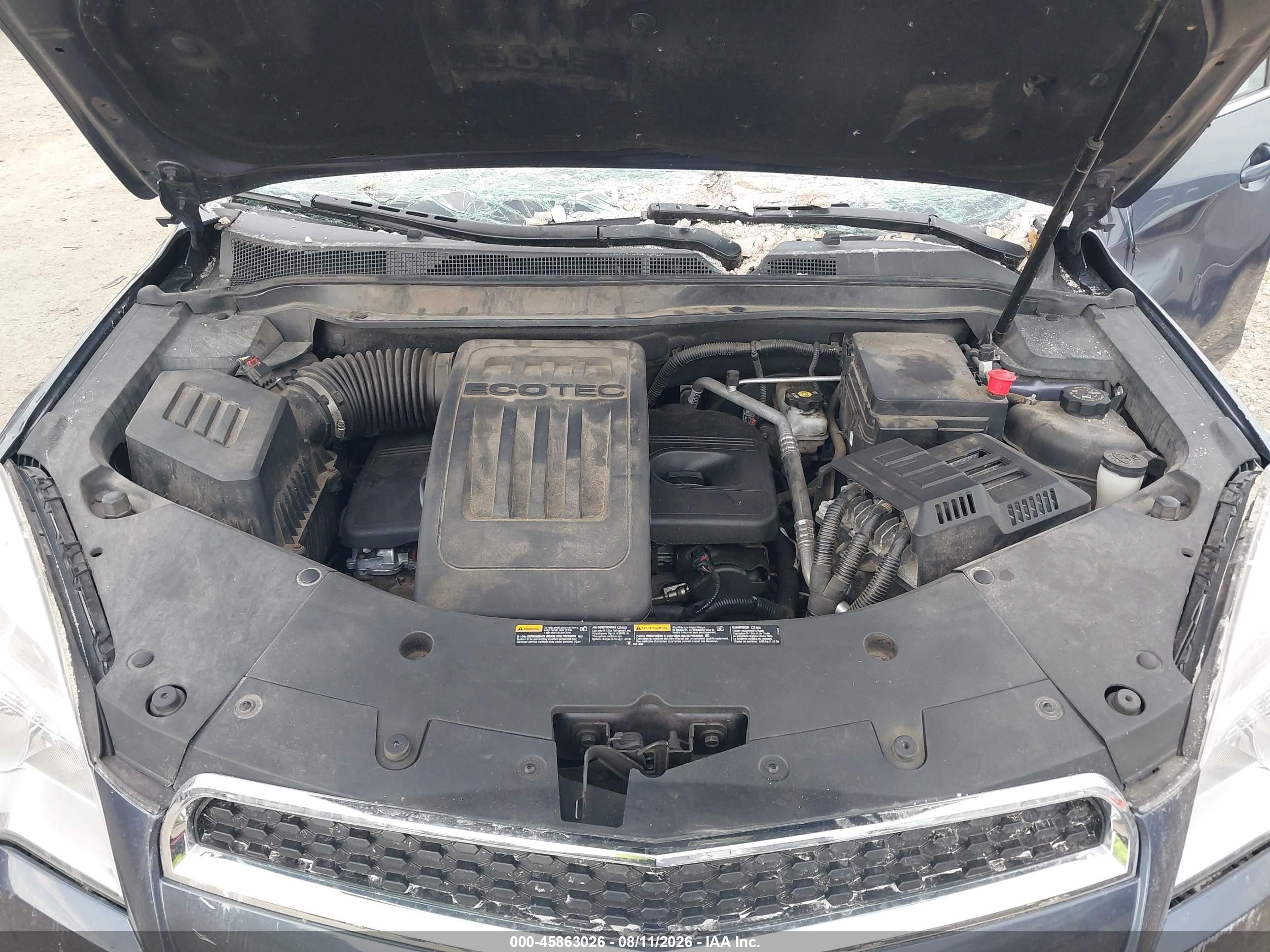 2014 Chevrolet Equinox Lt Синий vin: 2GNALBEK2E6366467