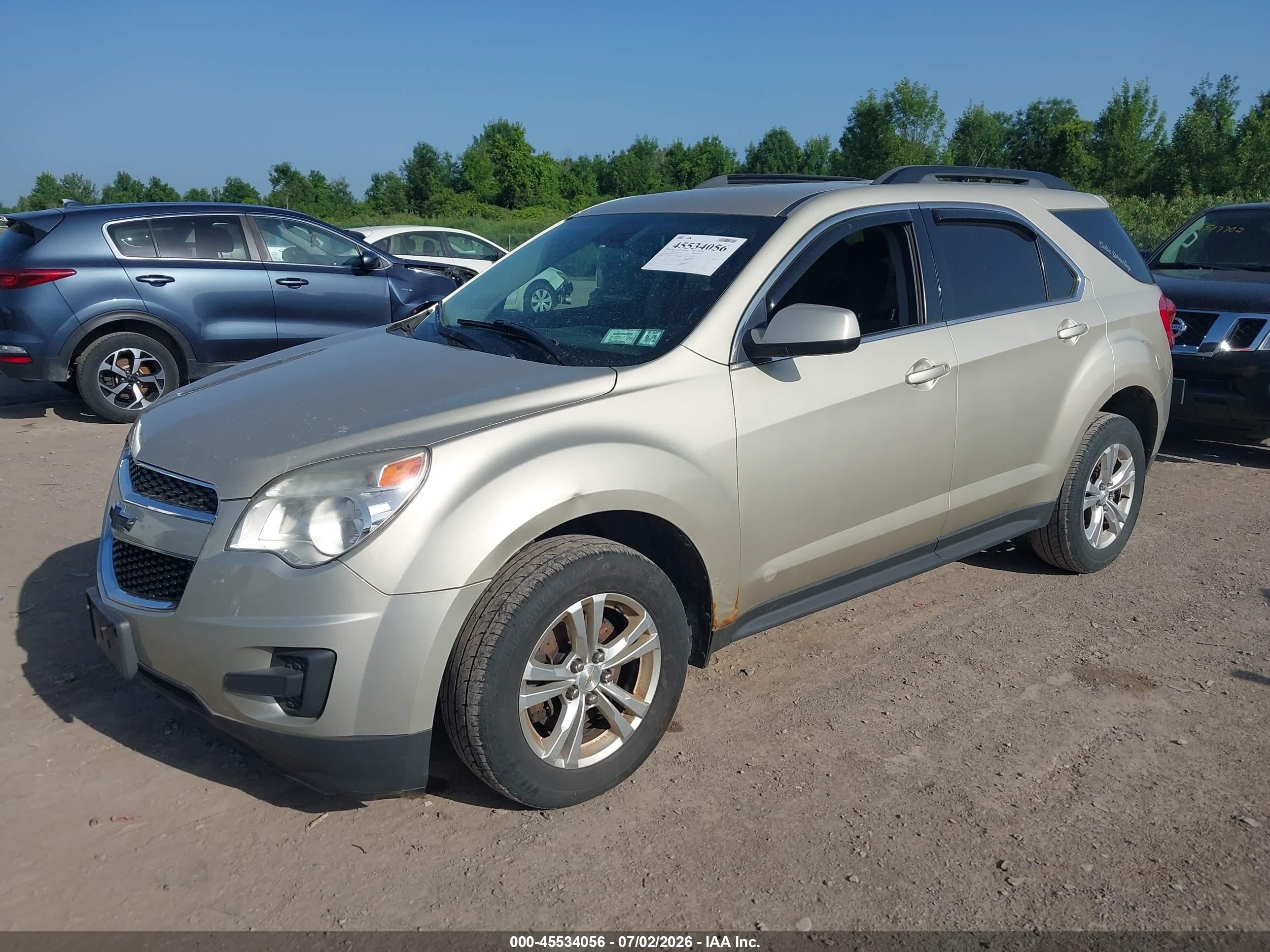 2015 Chevrolet Equinox Lt Gold vin: 2GNALBEK2F1103023