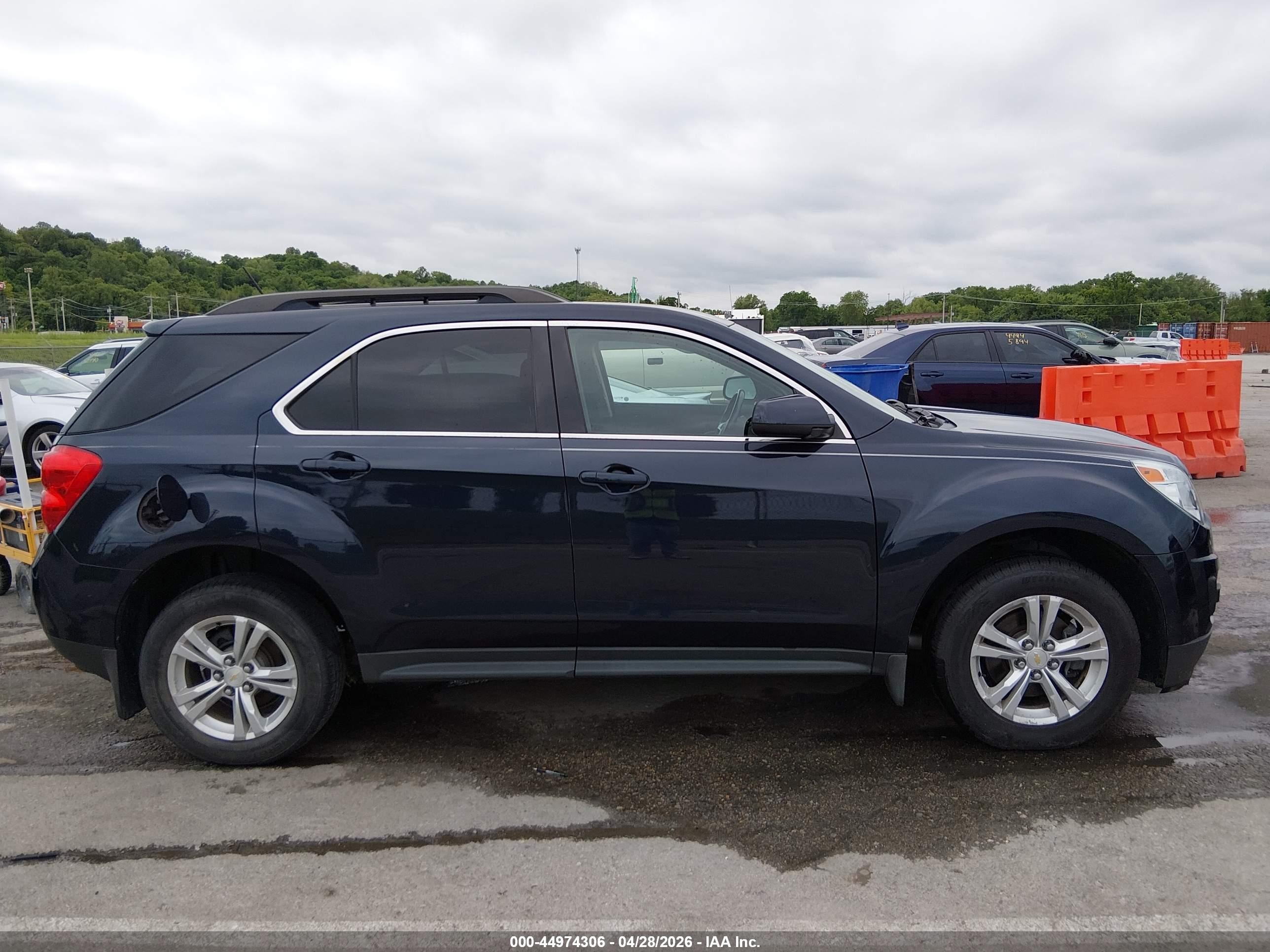 2015 Chevrolet Equinox 1lt Синий vin: 2GNALBEK2F1155641