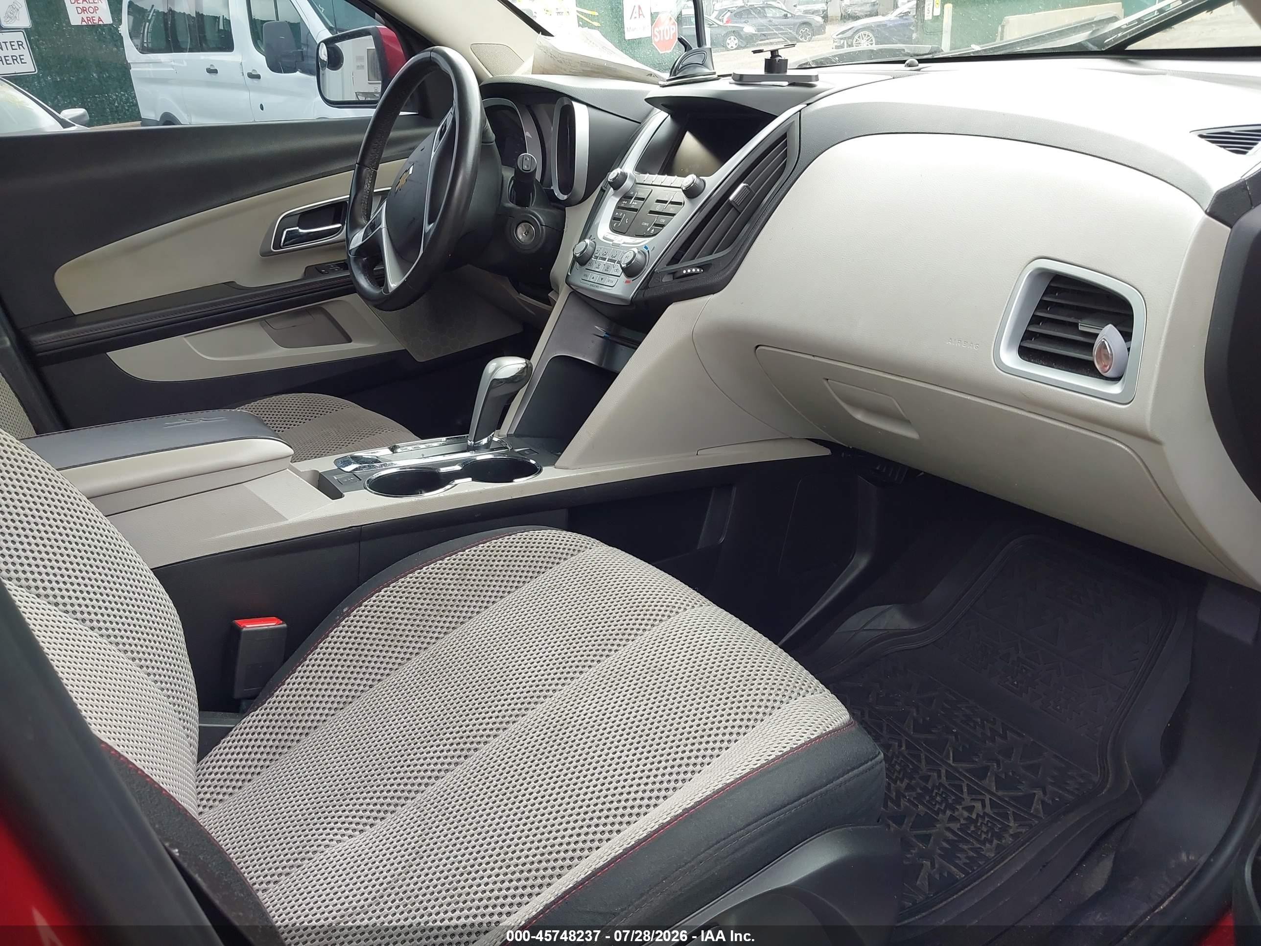 2015 Chevrolet Equinox Lt Red vin: 2GNALBEK2F1157213