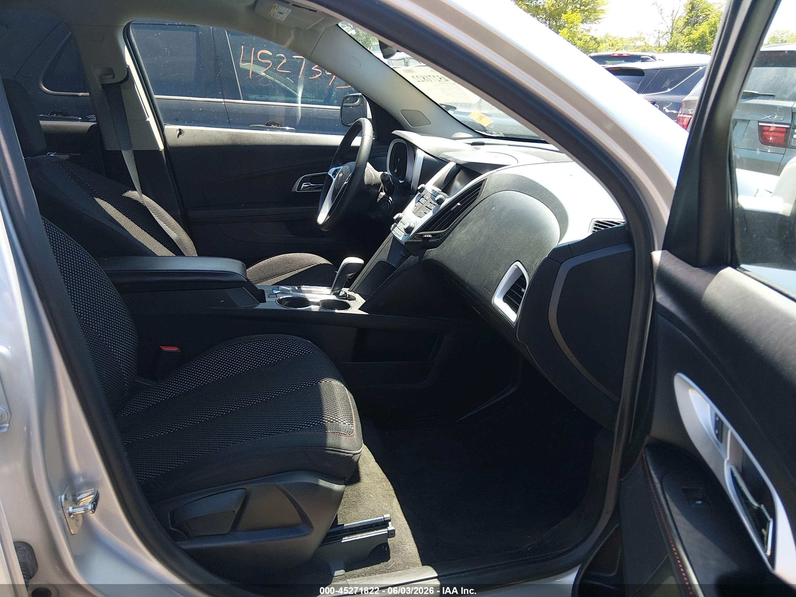 2015 Chevrolet Equinox 1lt Silver vin: 2GNALBEK2F1163240
