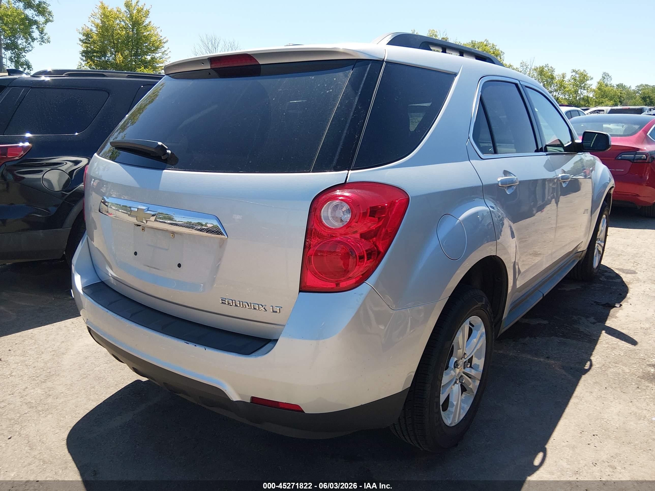 2015 Chevrolet Equinox 1lt Silver vin: 2GNALBEK2F1163240