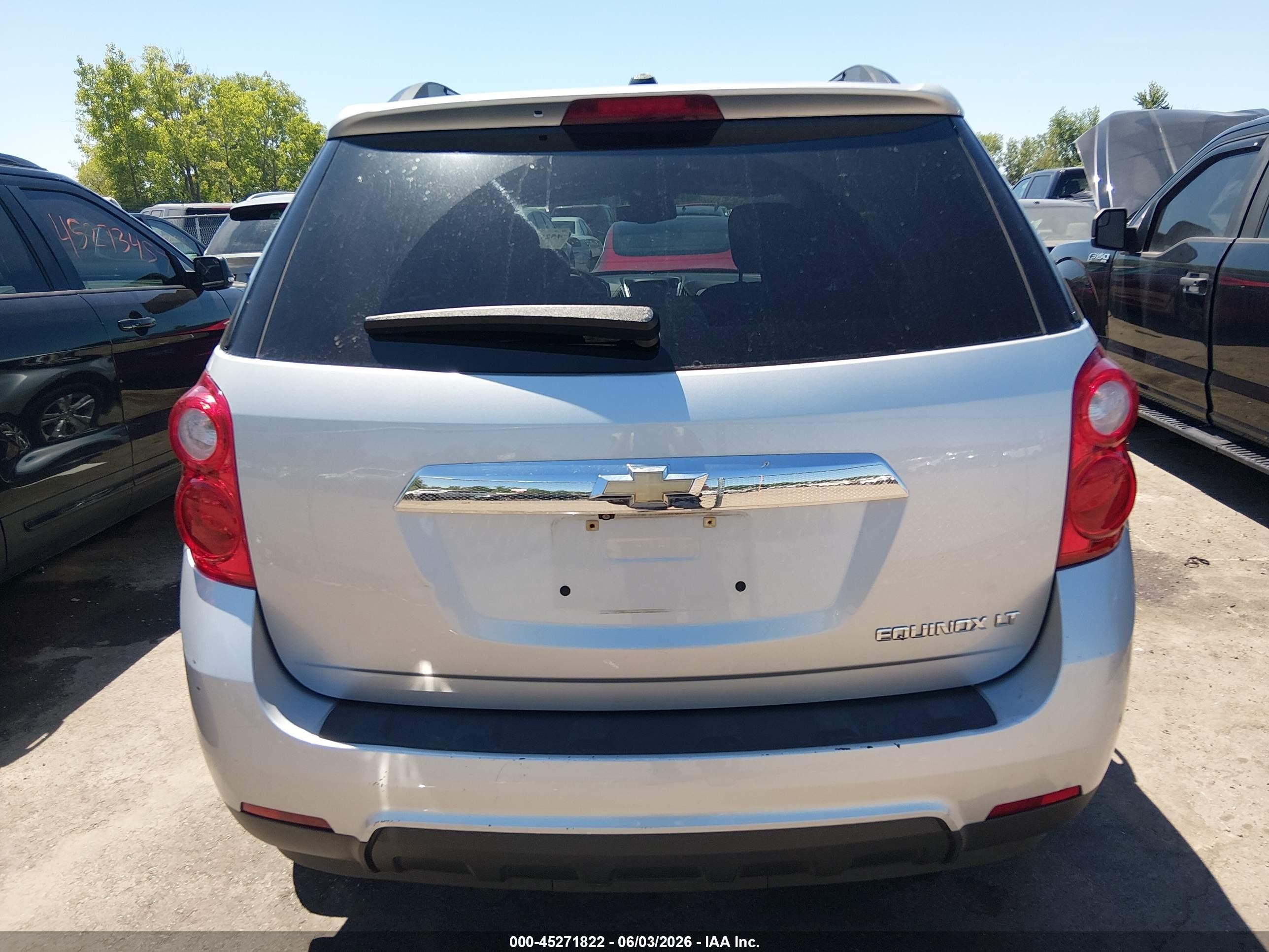 2015 Chevrolet Equinox 1lt Silver vin: 2GNALBEK2F1163240
