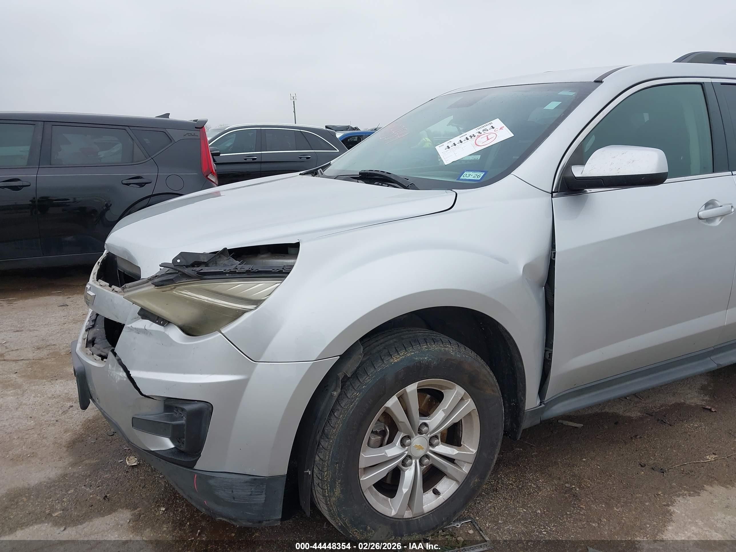 2015 Chevrolet Equinox 1lt Silver vin: 2GNALBEK2F1180393