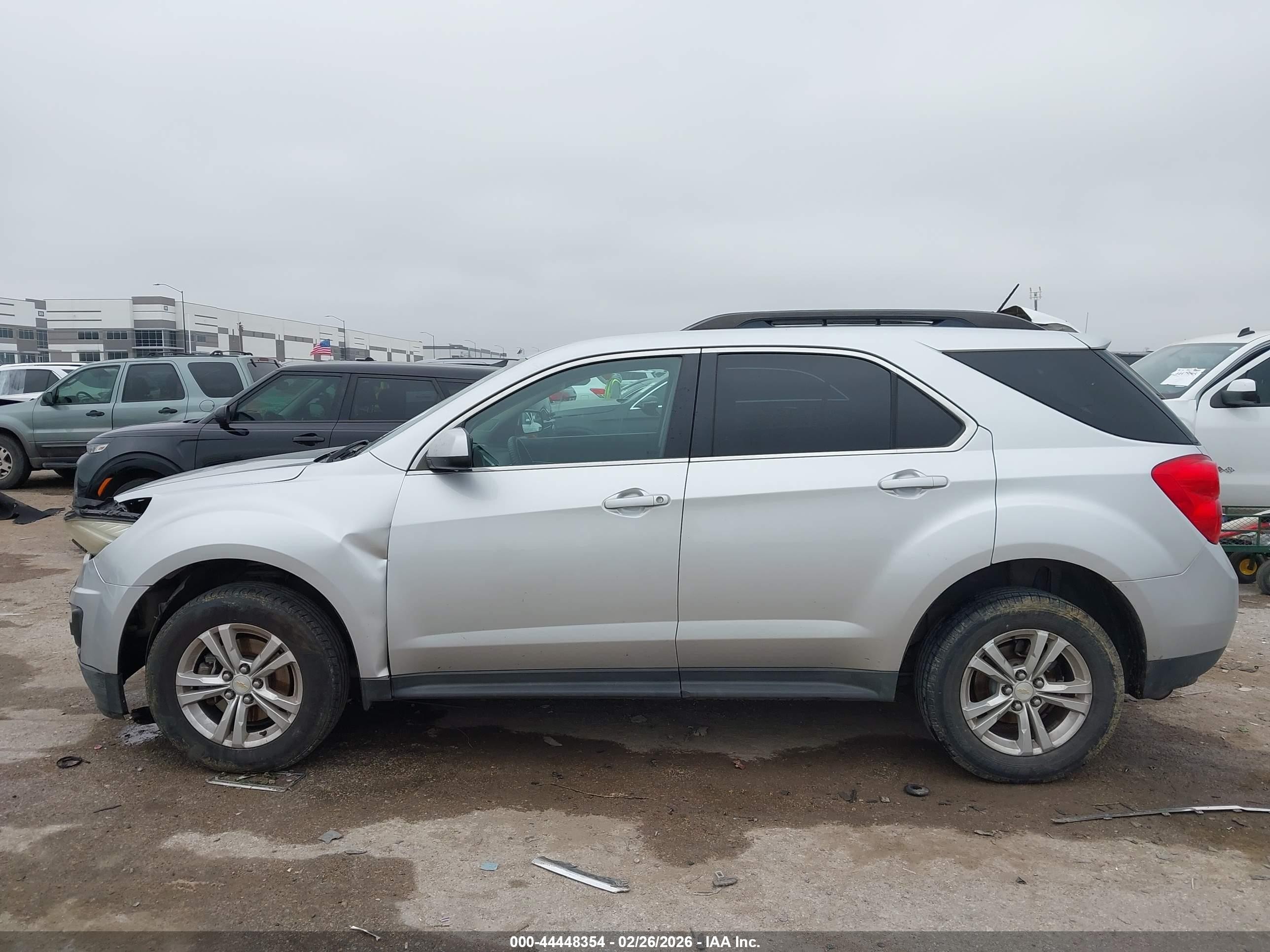 2015 Chevrolet Equinox 1lt Silver vin: 2GNALBEK2F1180393