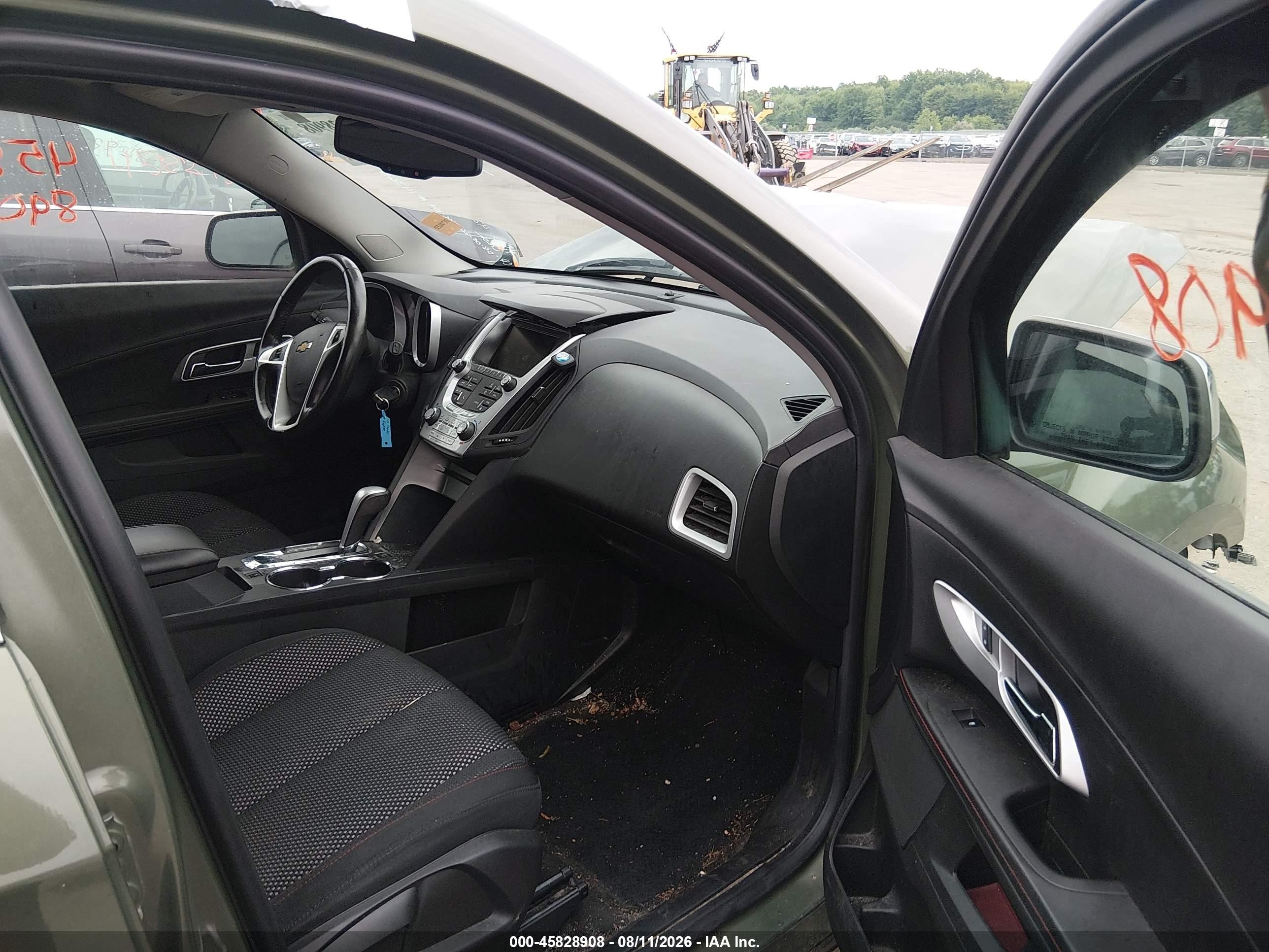 2015 Chevrolet Equinox Lt Green vin: 2GNALBEK2F6152127
