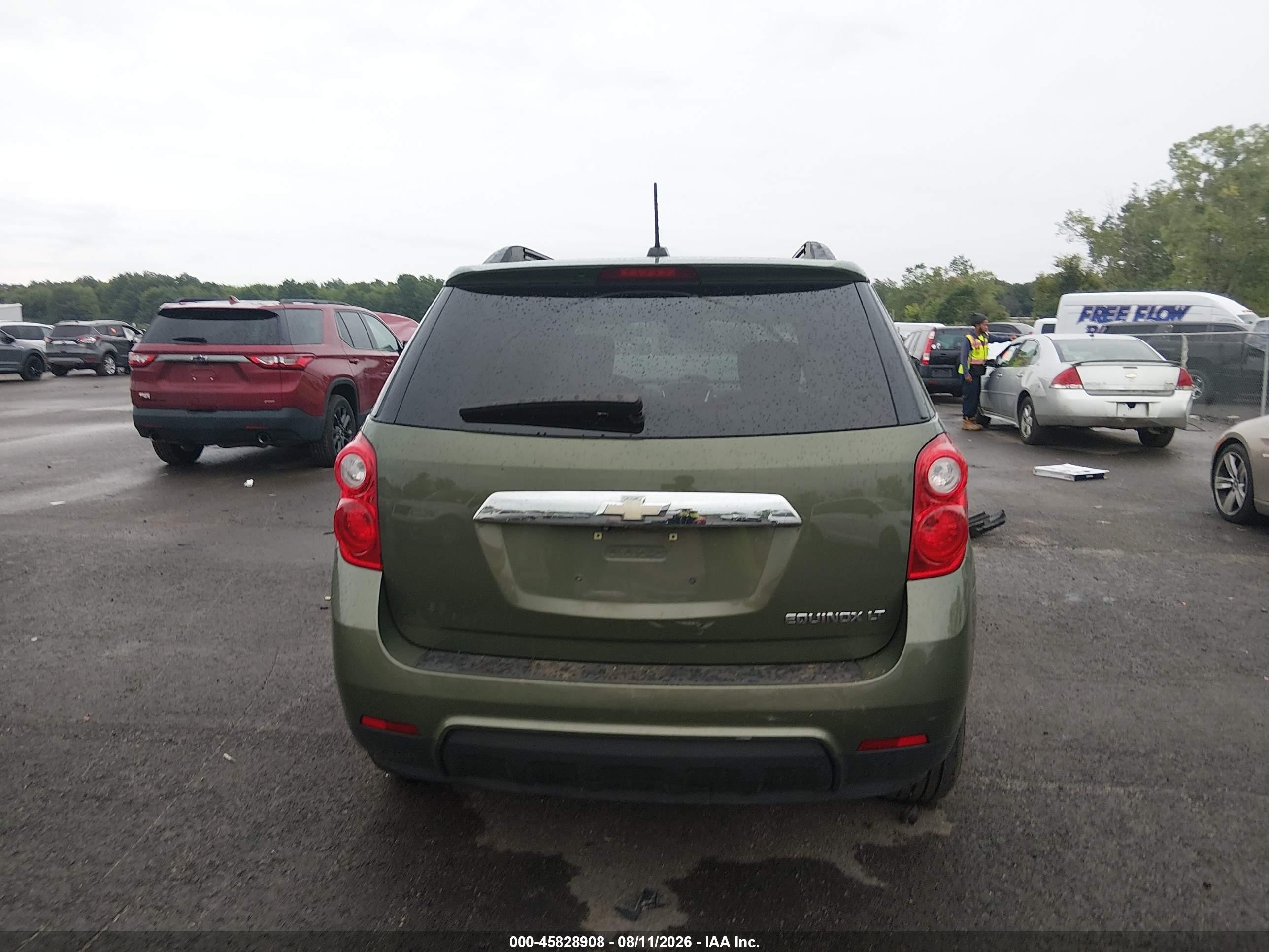 2015 Chevrolet Equinox Lt Green vin: 2GNALBEK2F6152127