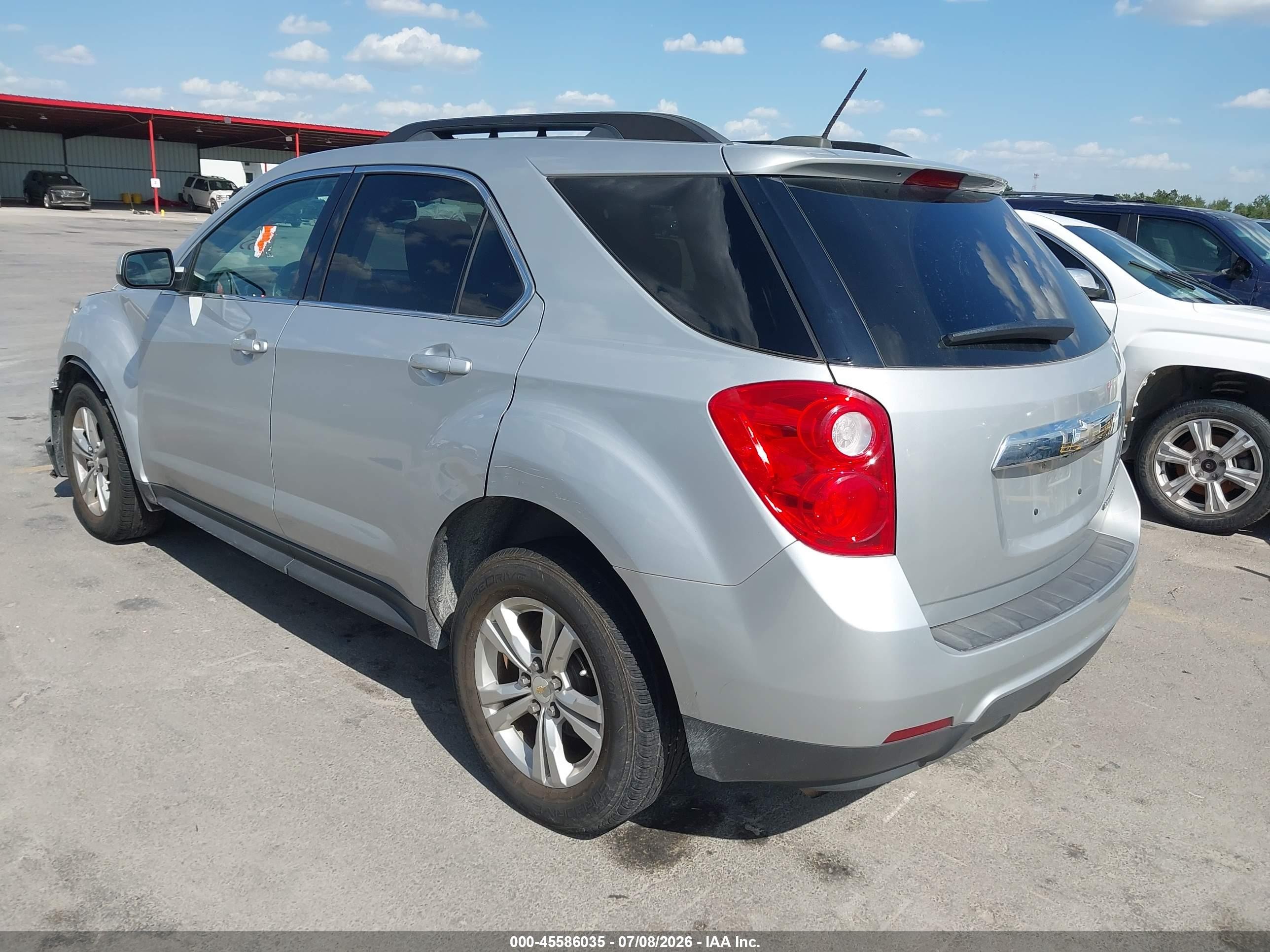2015 Chevrolet Equinox Lt Silver vin: 2GNALBEK2F6288936