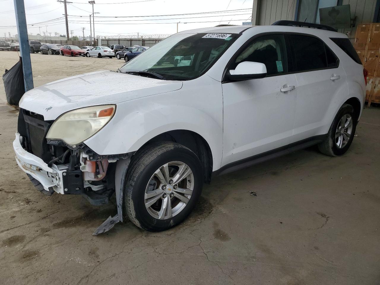 2015 Chevrolet Equinox Lt Белый vin: 2GNALBEK2F6299418