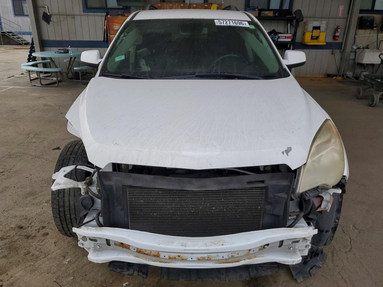 2015 Chevrolet Equinox Lt White vin: 2GNALBEK2F6299418