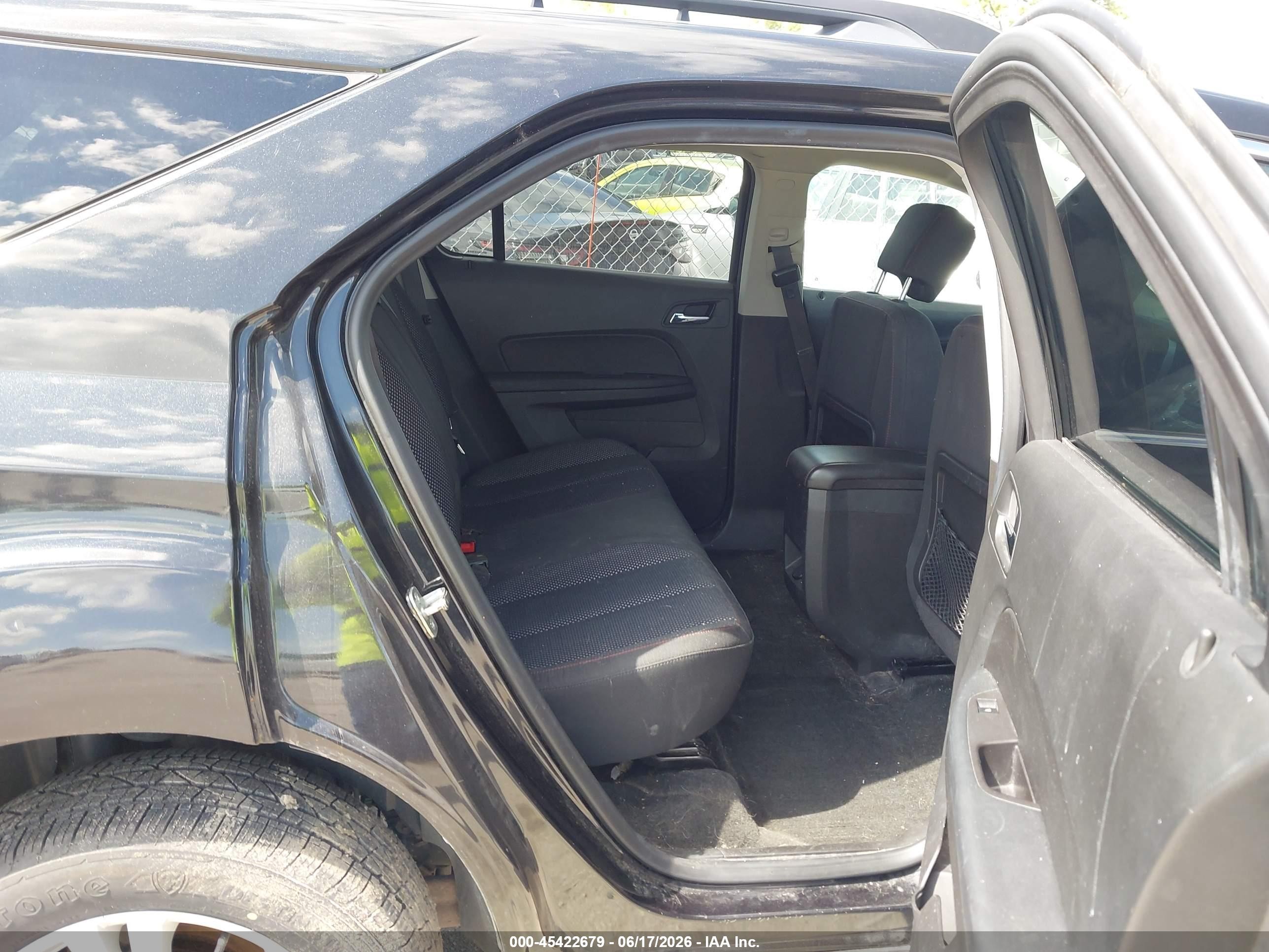 2015 Chevrolet Equinox 1lt Black vin: 2GNALBEK2F6317111