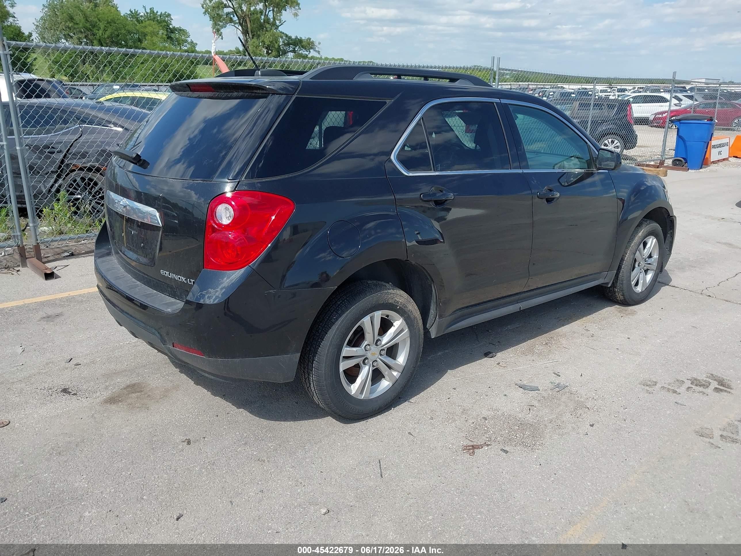 2015 Chevrolet Equinox 1lt Black vin: 2GNALBEK2F6317111