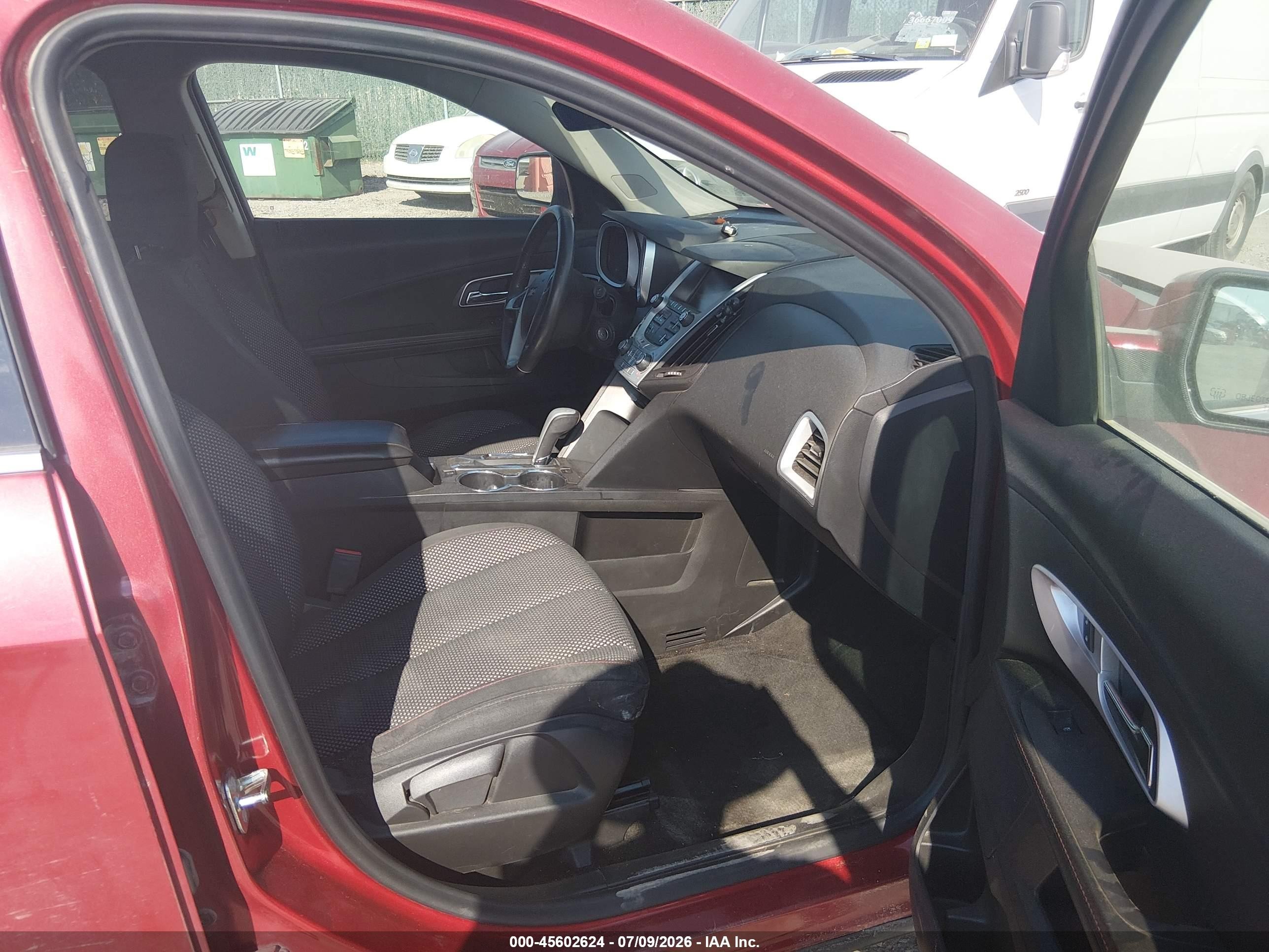 2015 Chevrolet Equinox Lt Red vin: 2GNALBEK2F6332711