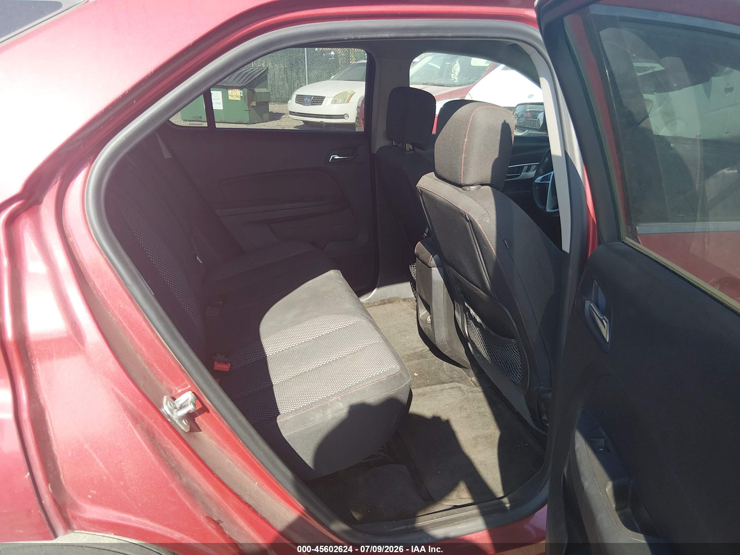 2015 Chevrolet Equinox Lt Red vin: 2GNALBEK2F6332711