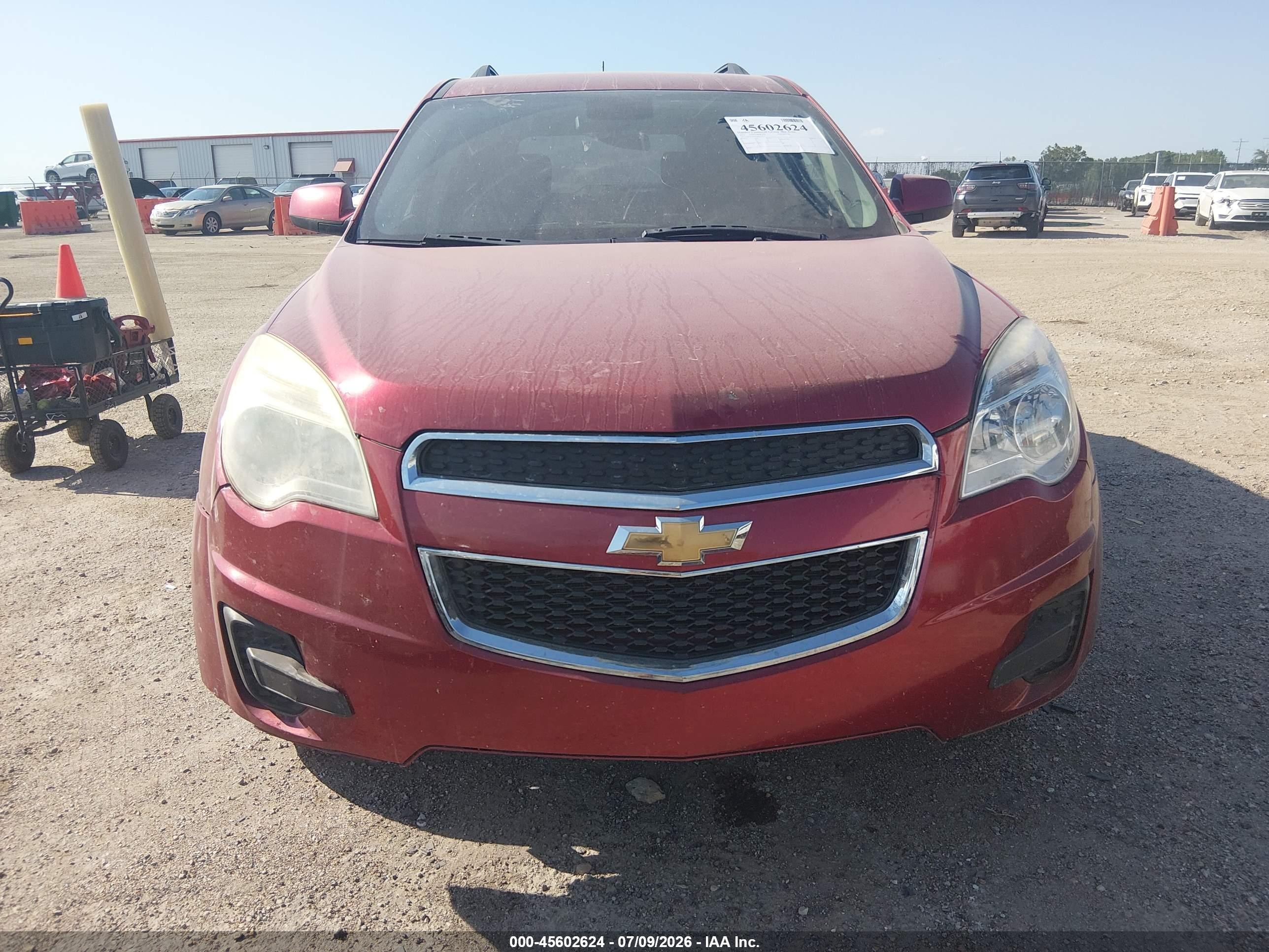 2015 Chevrolet Equinox Lt Red vin: 2GNALBEK2F6332711