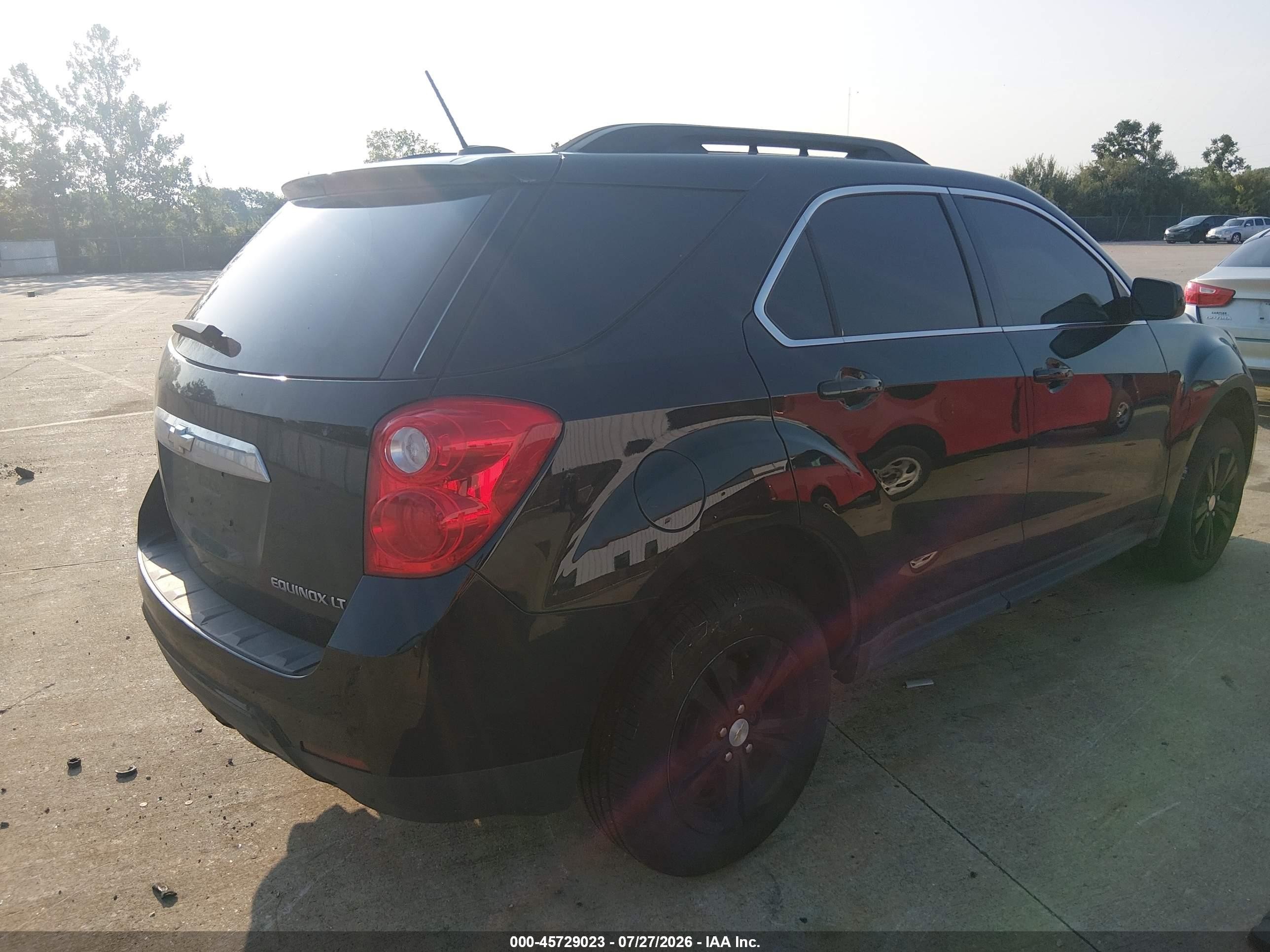 2015 Chevrolet Equinox Lt Black vin: 2GNALBEK2F6338072