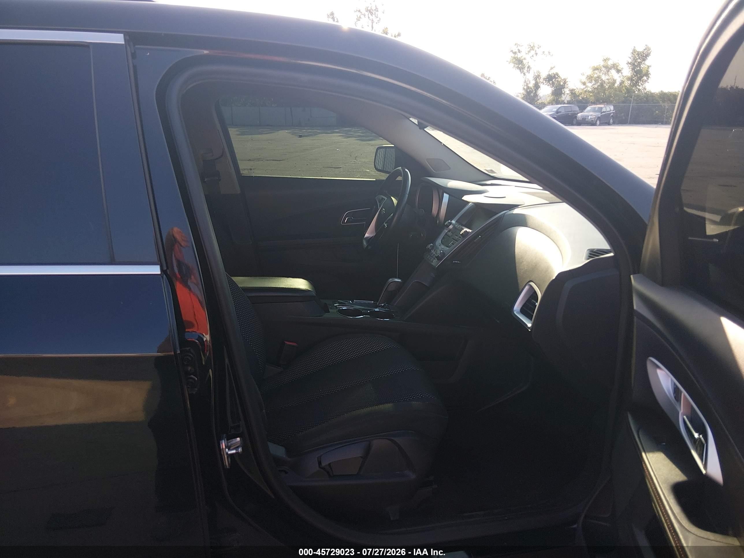 2015 Chevrolet Equinox Lt Black vin: 2GNALBEK2F6338072