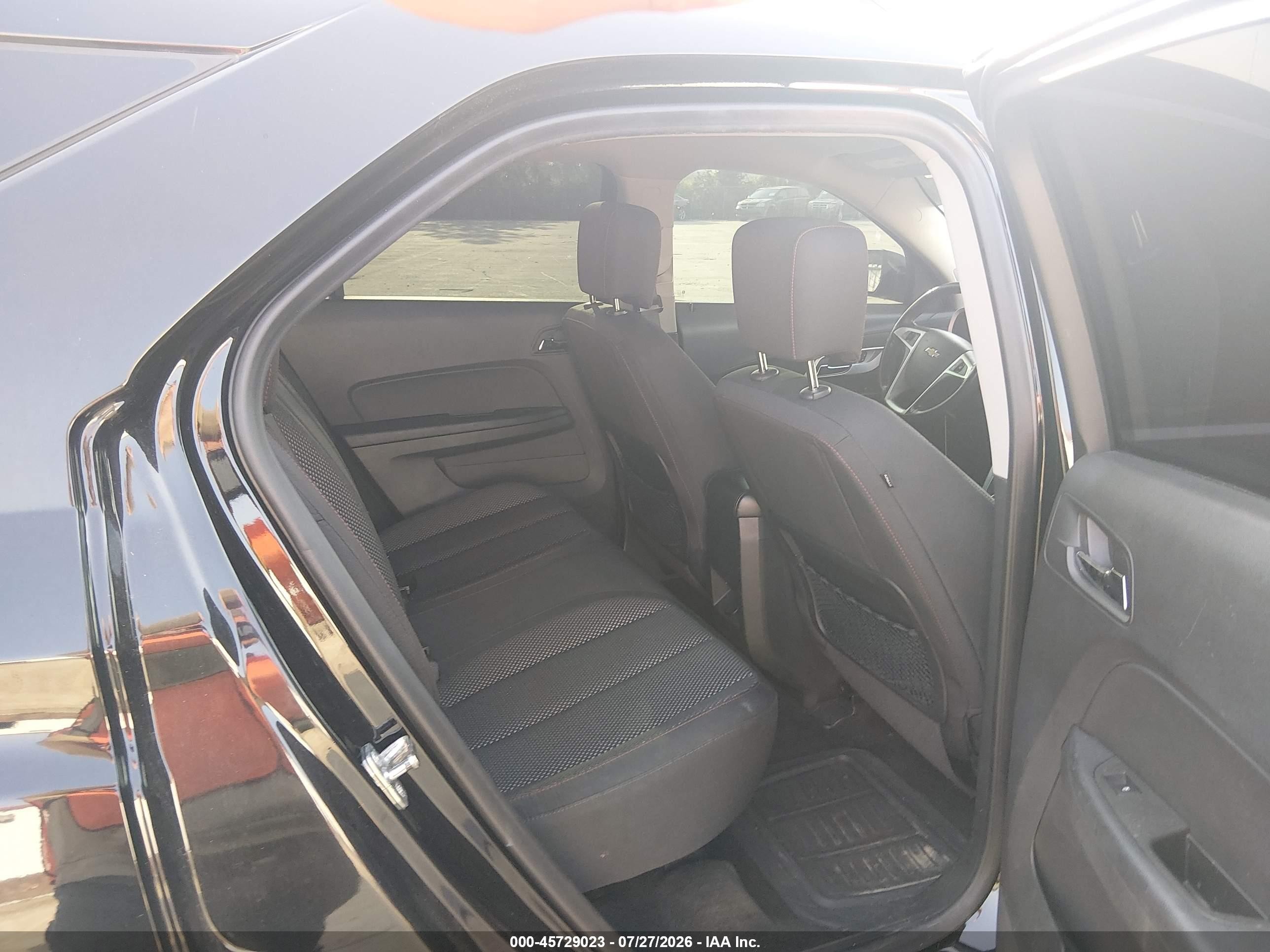 2015 Chevrolet Equinox Lt Black vin: 2GNALBEK2F6338072