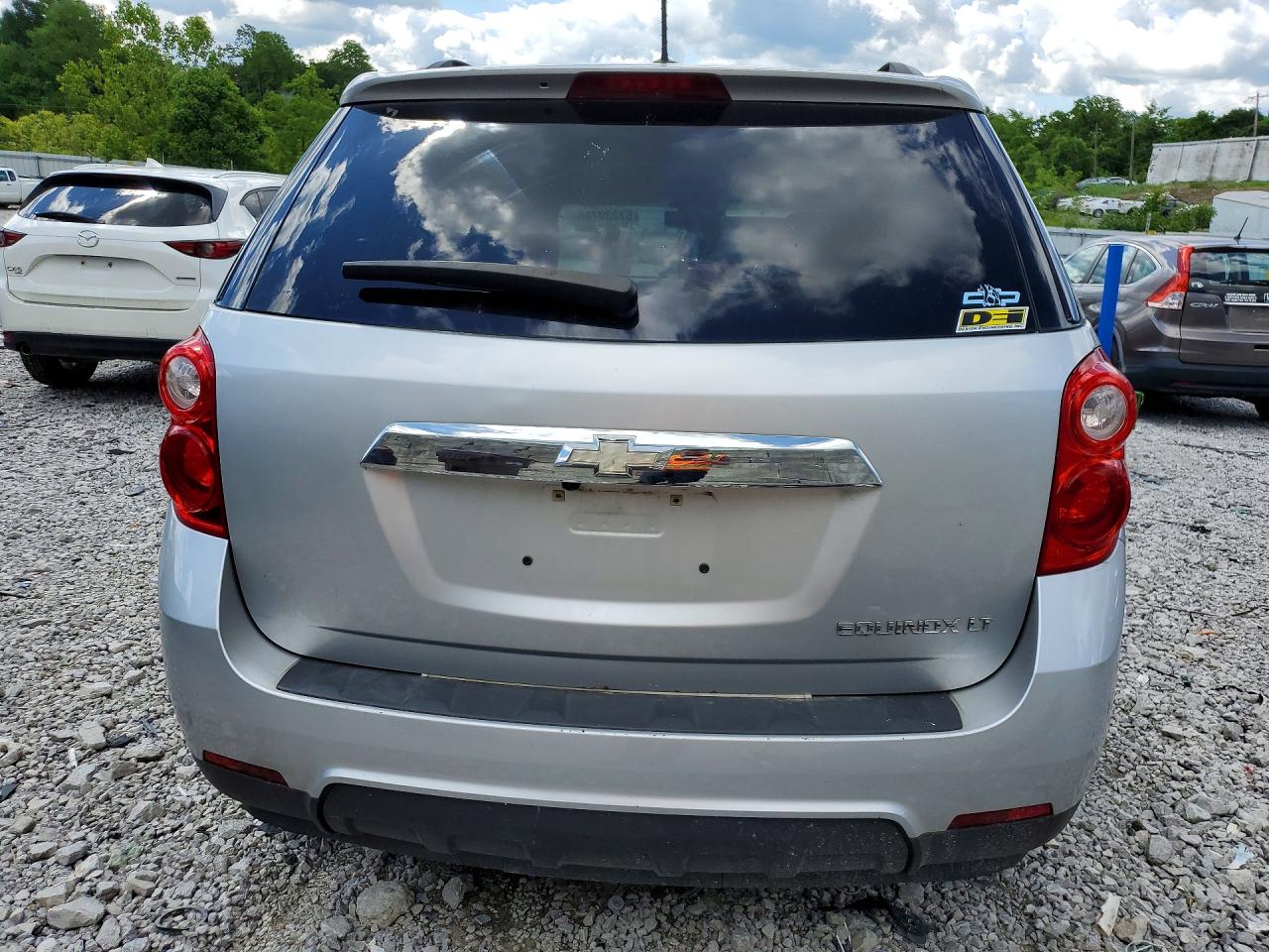 2015 Chevrolet Equinox Lt Silver vin: 2GNALBEK2F6341232